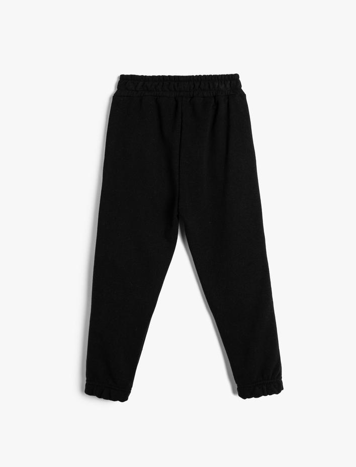 Erkek Çocuk Basic Jogger Eşofman Altı Beli Bağlamalı Cepli