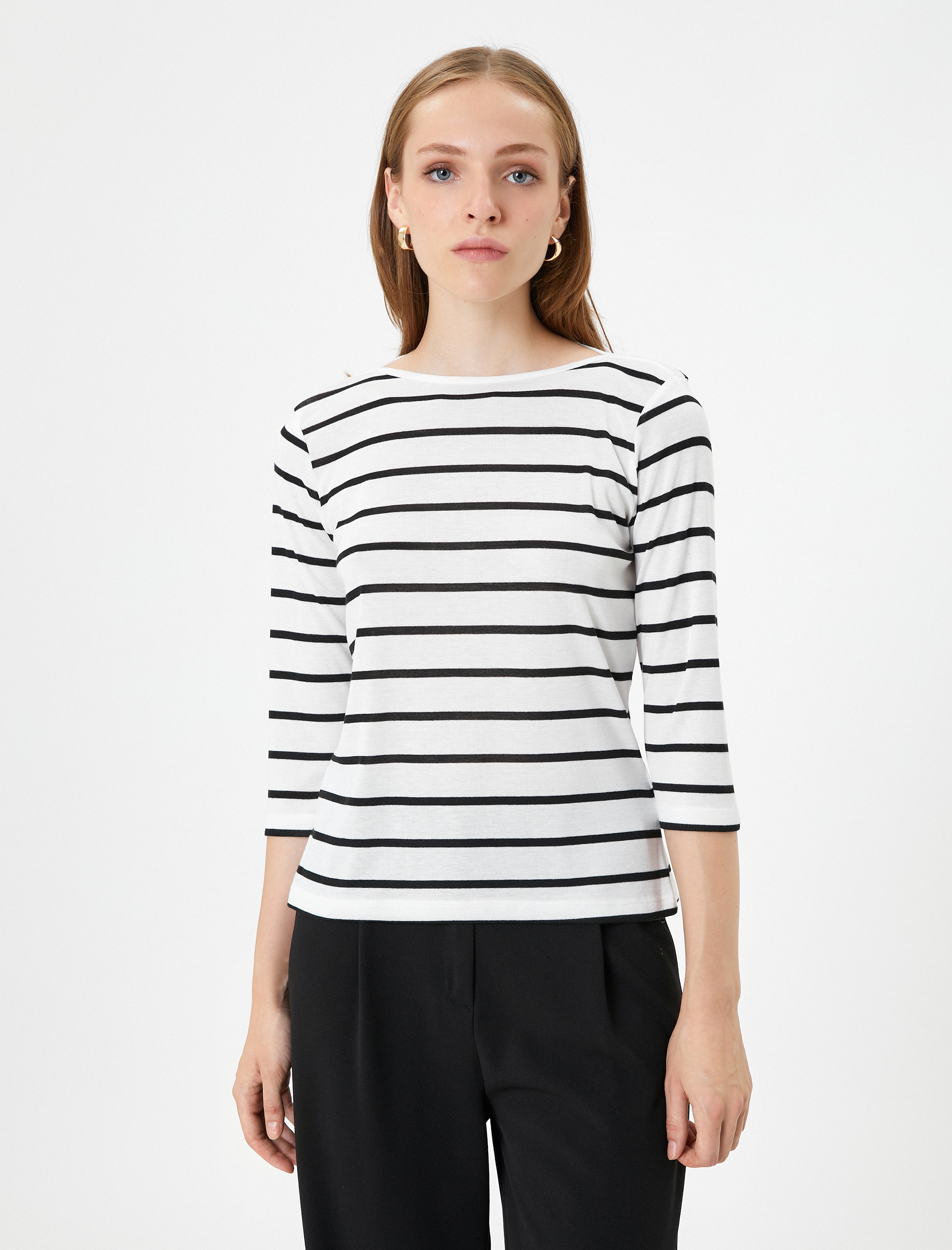   Triko Tişört Yarım Kollu Bisiklet Yaka