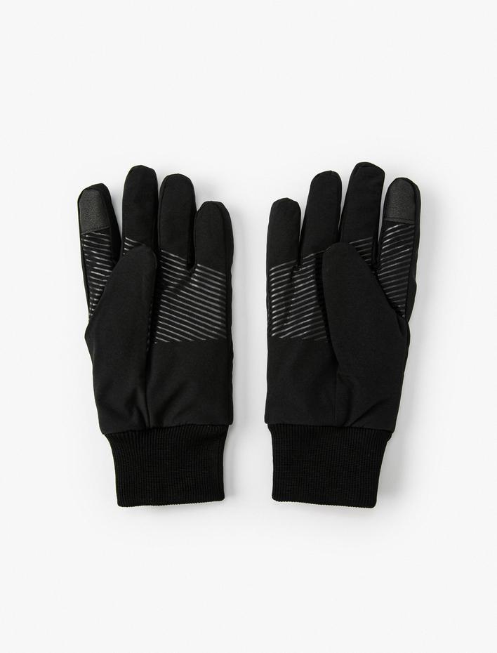 Erkek Kayak Eldiveni 5 Parmak Kaydırmaz Özellikli