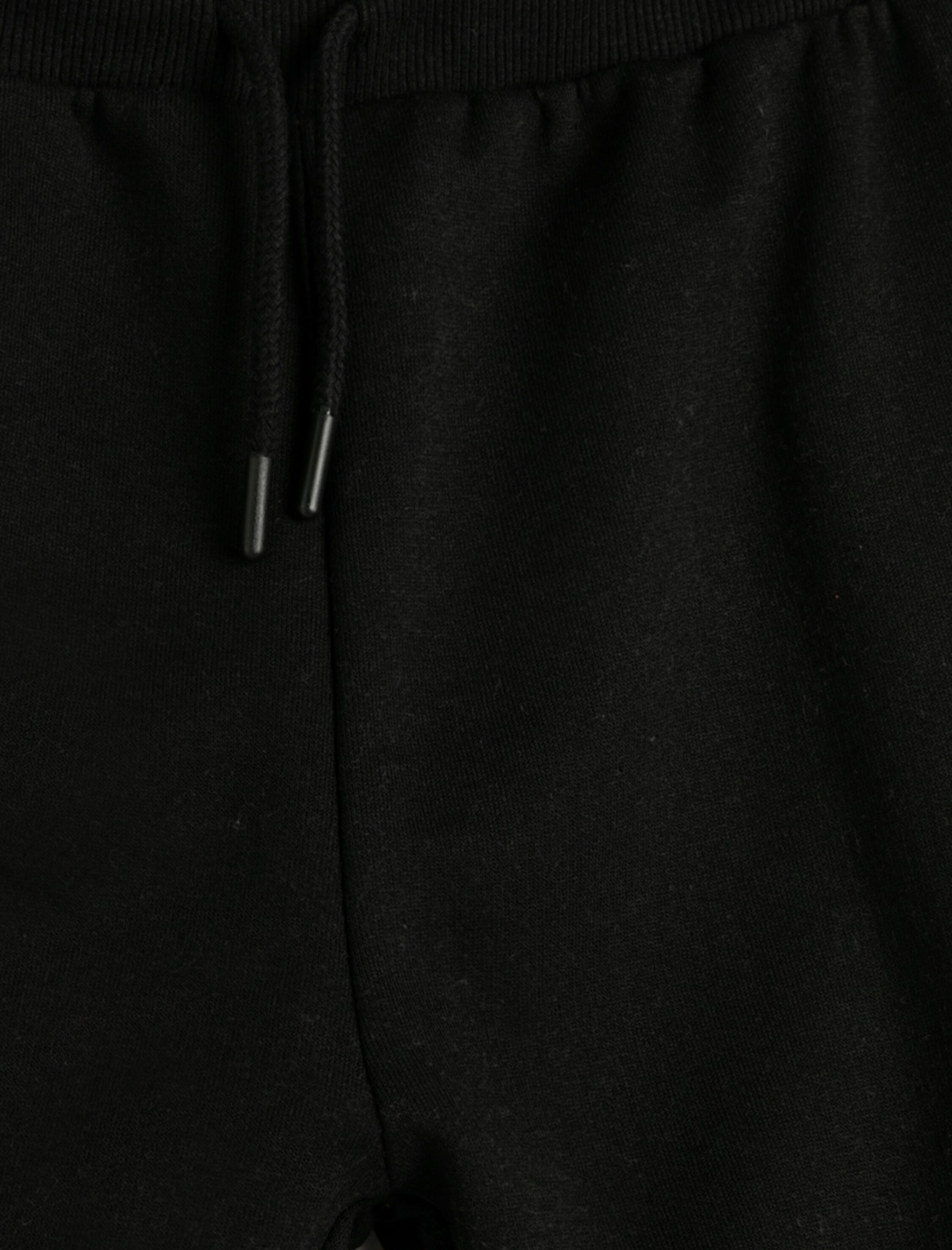  Erkek Çocuk Basic Jogger Eşofman Altı Beli Bağlamalı Şardonlu