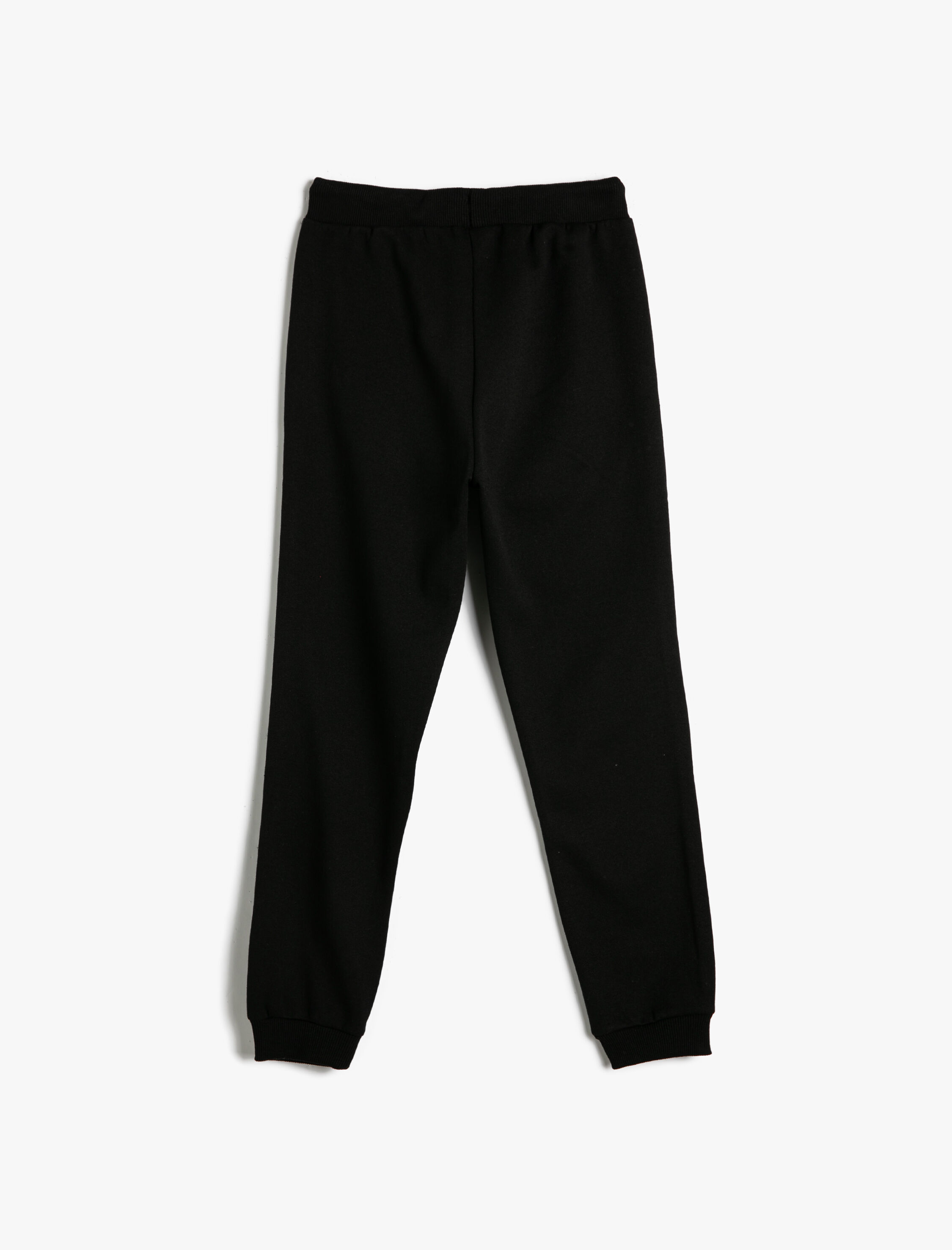  Erkek Çocuk Basic Jogger Eşofman Altı Beli Bağlamalı Şardonlu