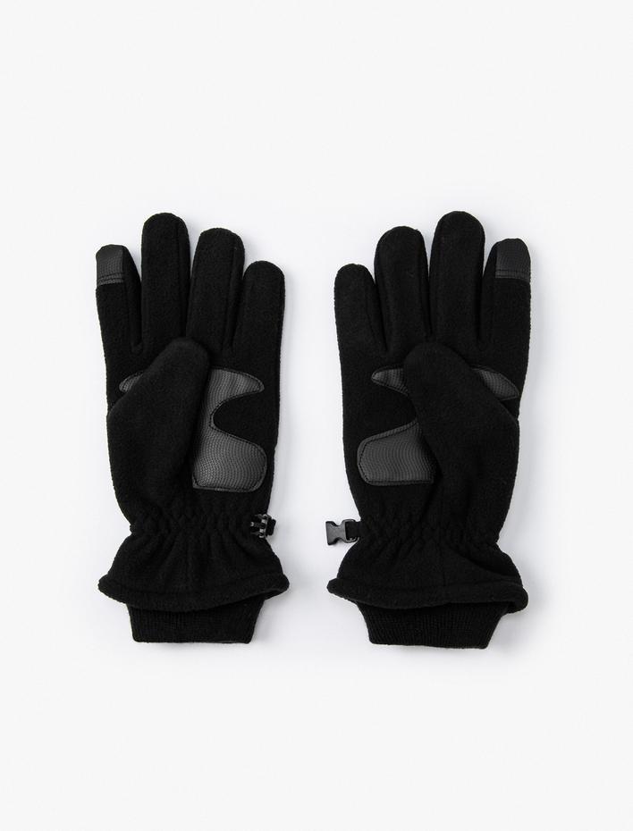 Erkek Kayak Eldiveni 5 Parmak Kaydırmaz Özellikli