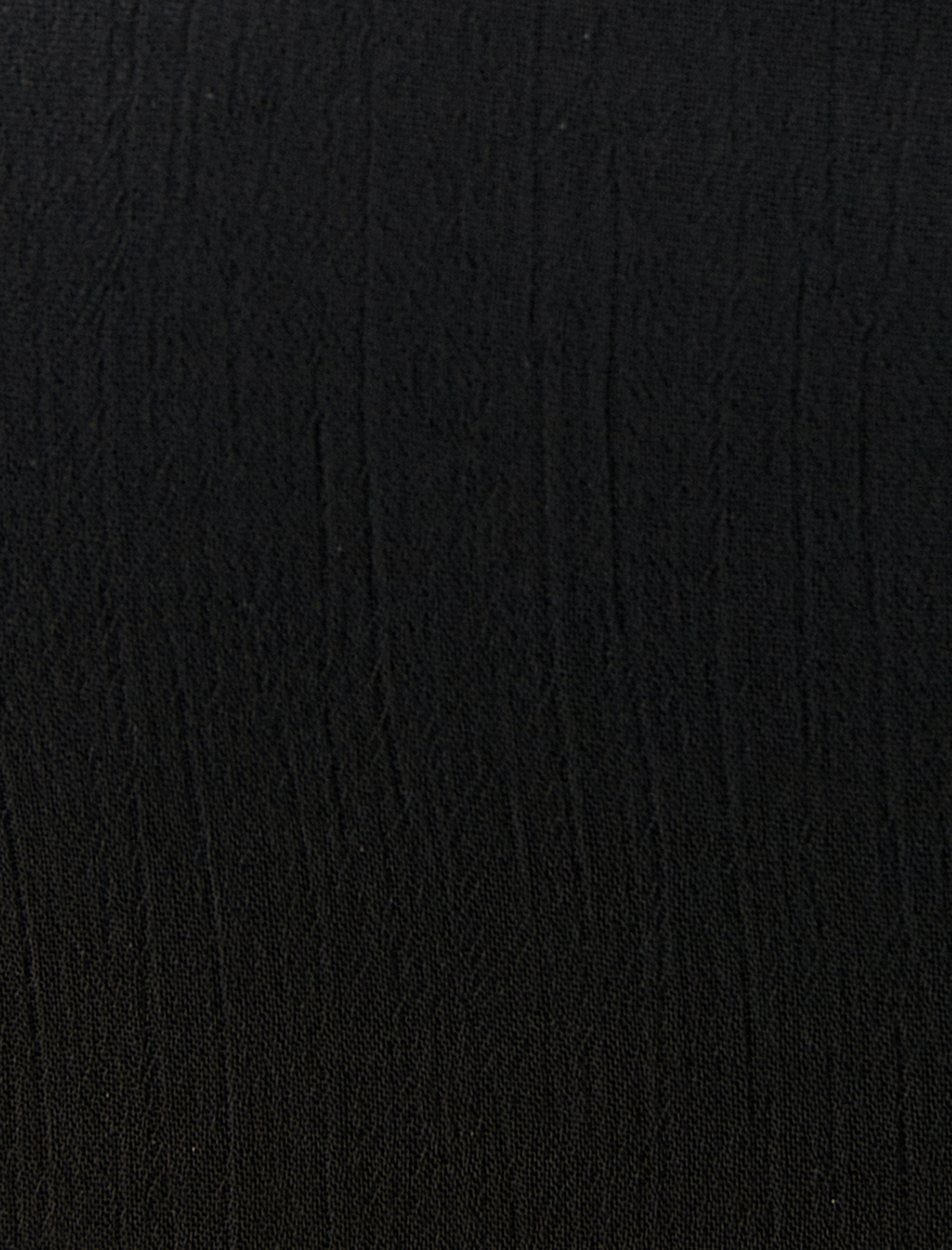 Şifon Gömlek Transparan Dantel Detaylı Balon Kollu Düğmeli