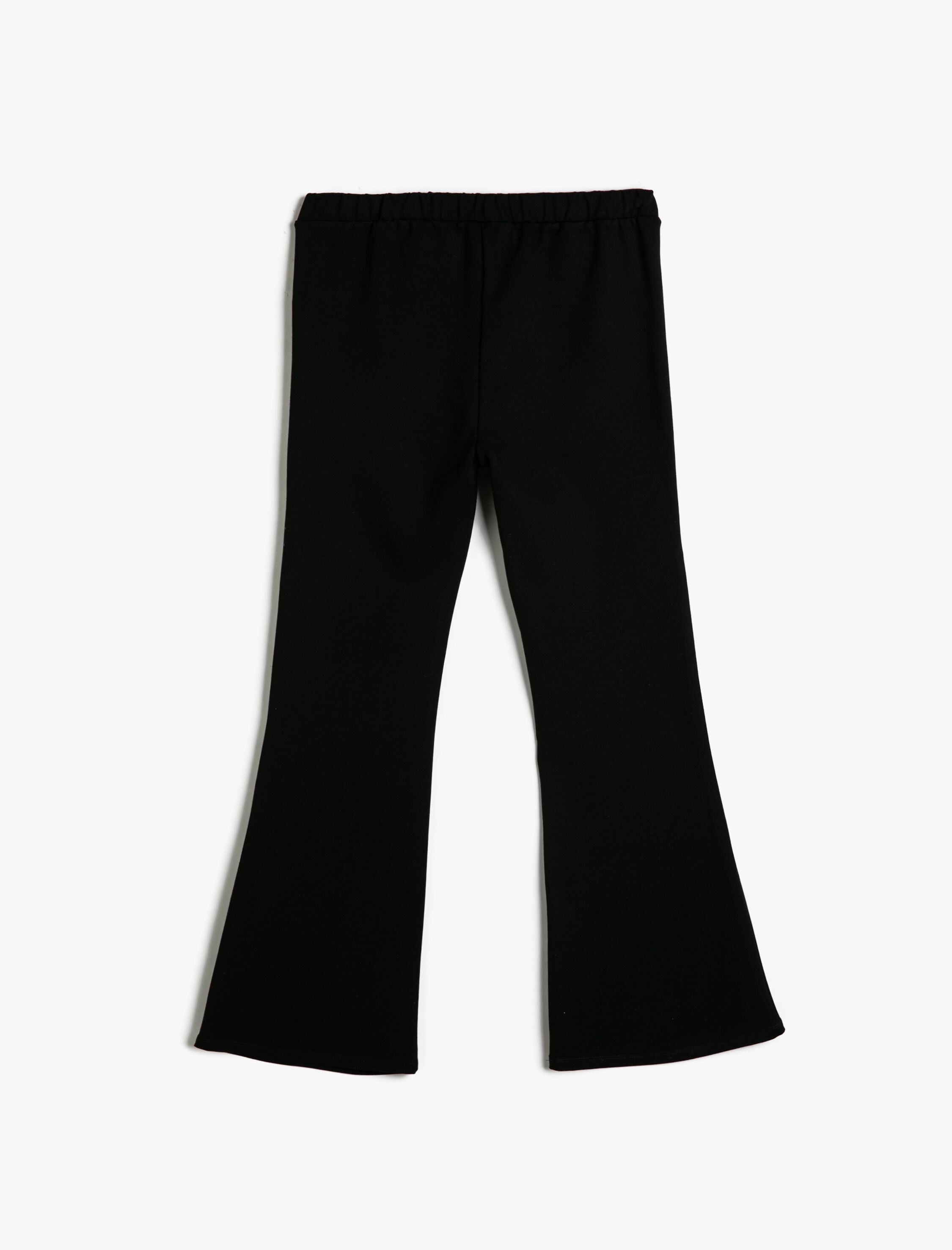  Kız Çocuk İspanyol Paça Pantolon Toka Detaylı