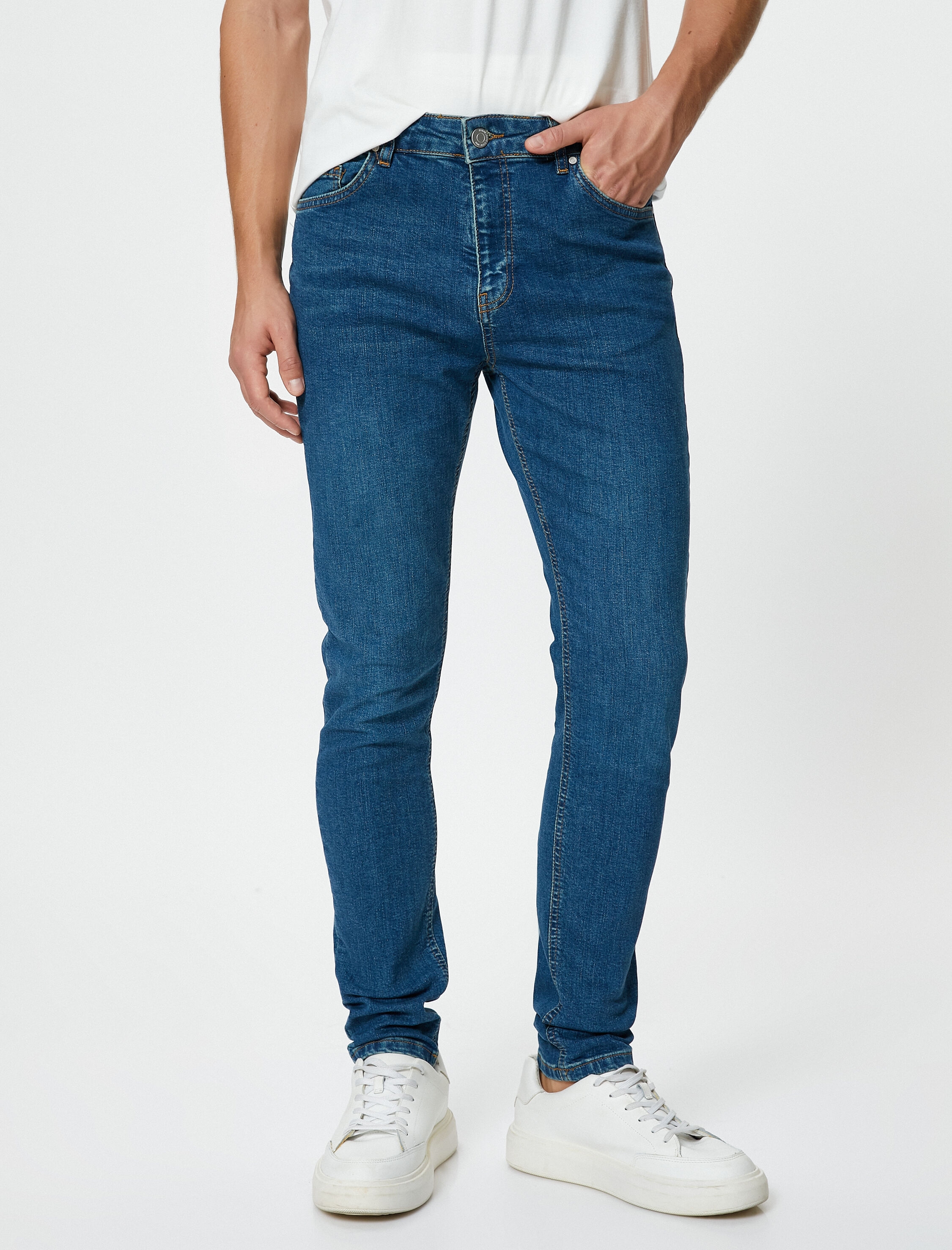   Skinny Fit Kot Pantolon - Michael Jean