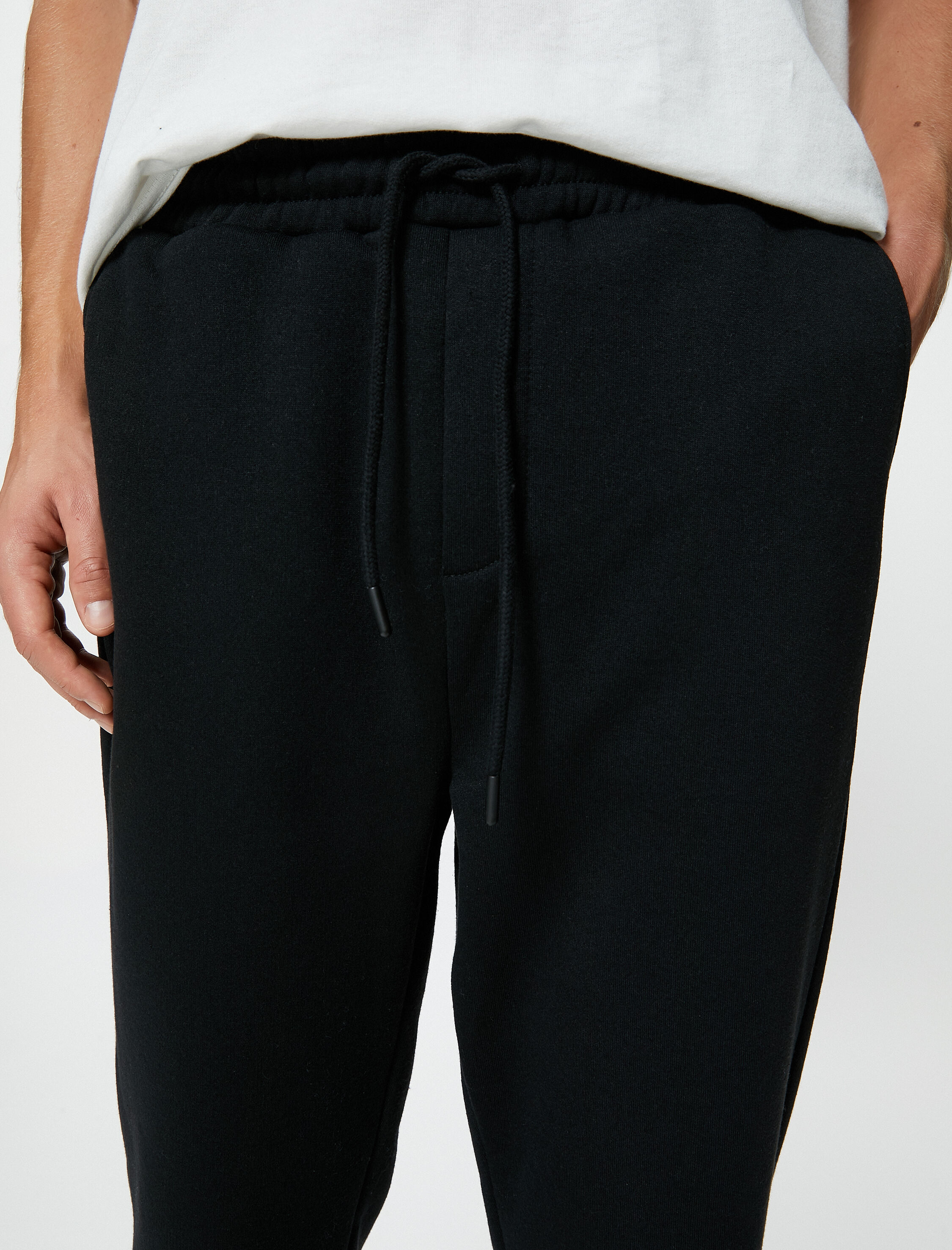   Eşofman Altı Basic Cep Detaylı Beli Bağcıklı Şardonlu