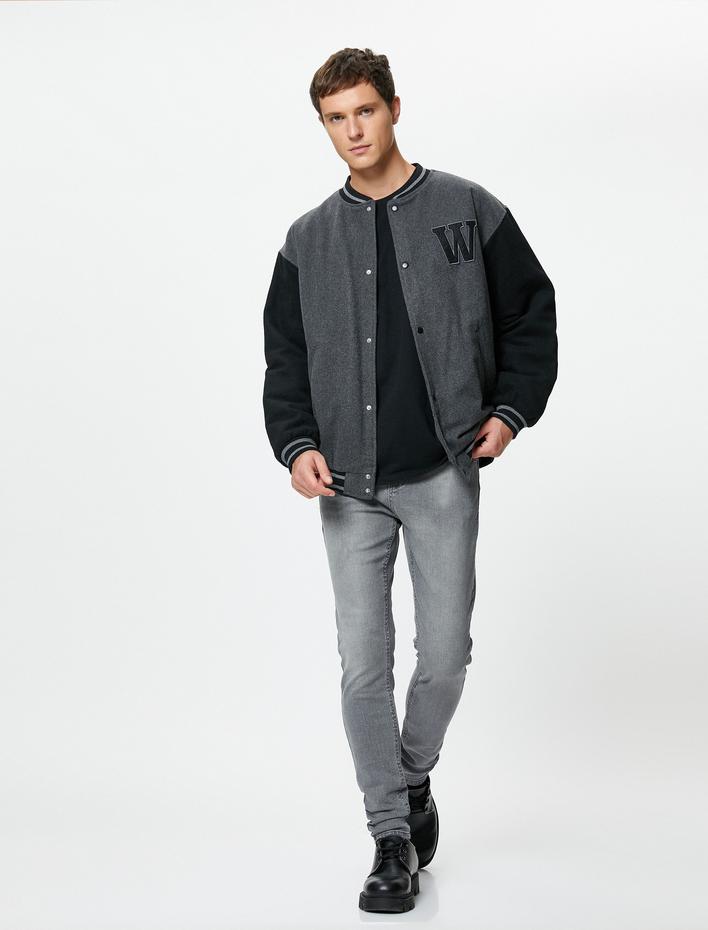  Skinny Fit Kot Pantolon - Michael Jean