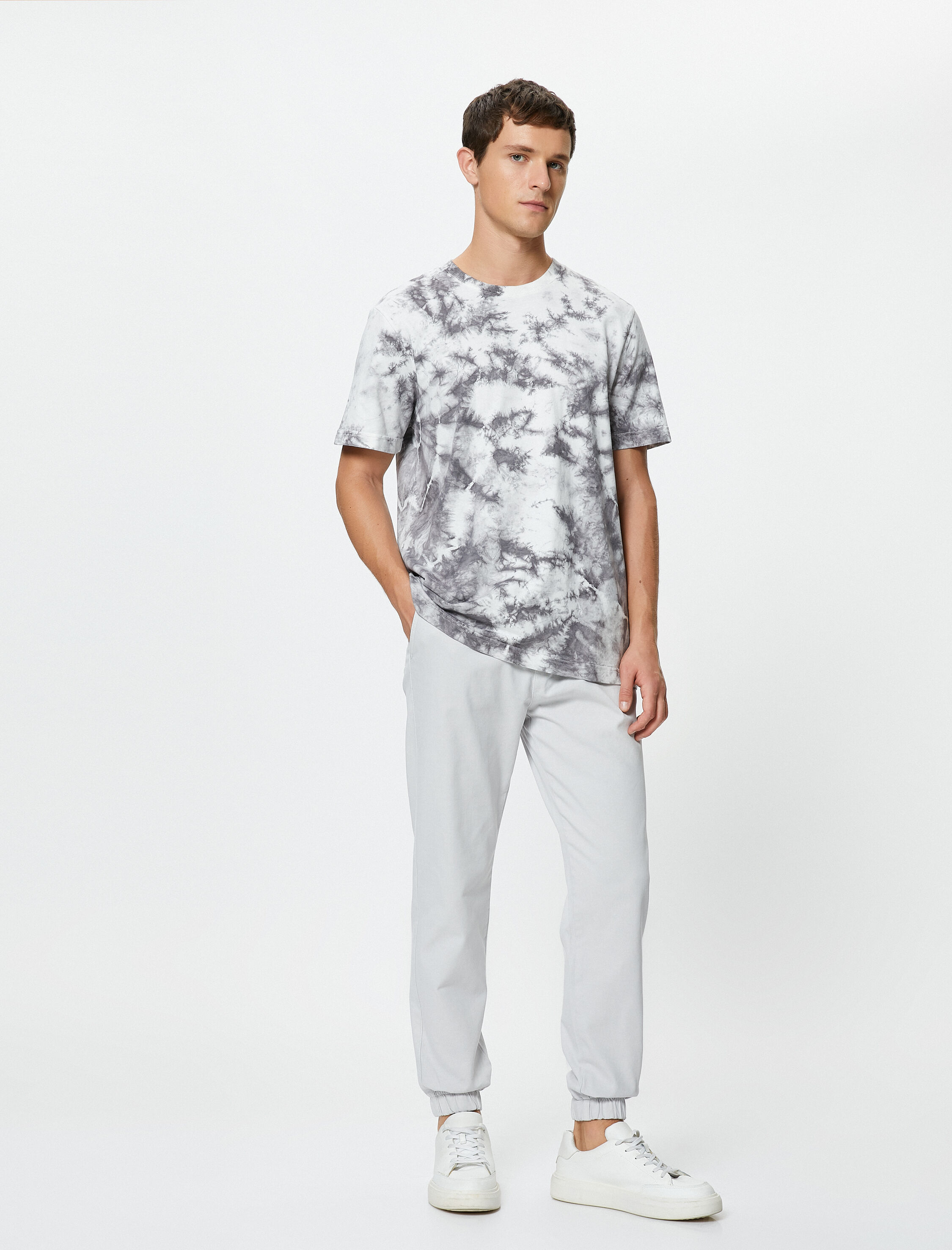   Jogger Pantolon Beli Bağcıklı Cep Detaylı