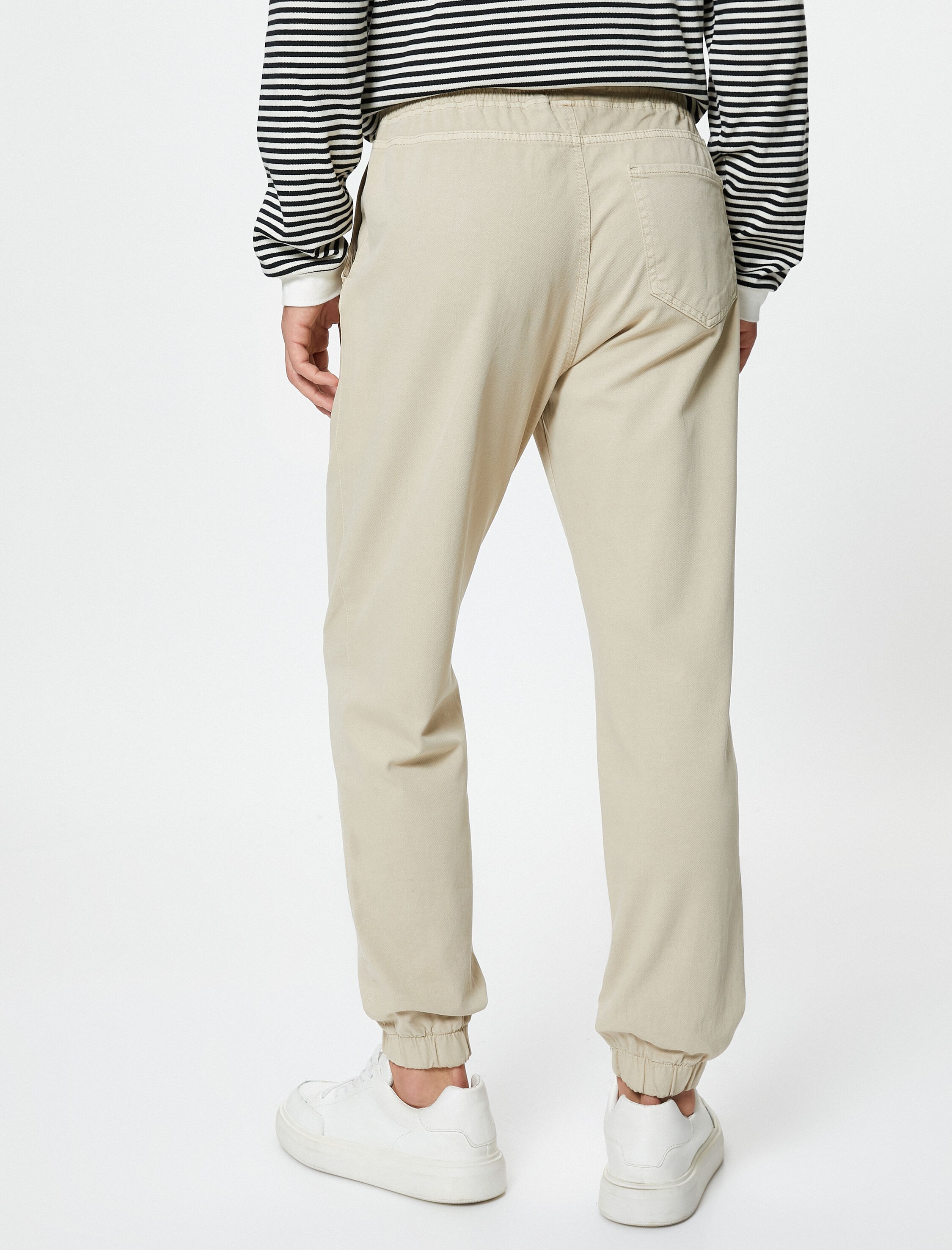   Jogger Pantolon Beli Bağcıklı Cep Detaylı