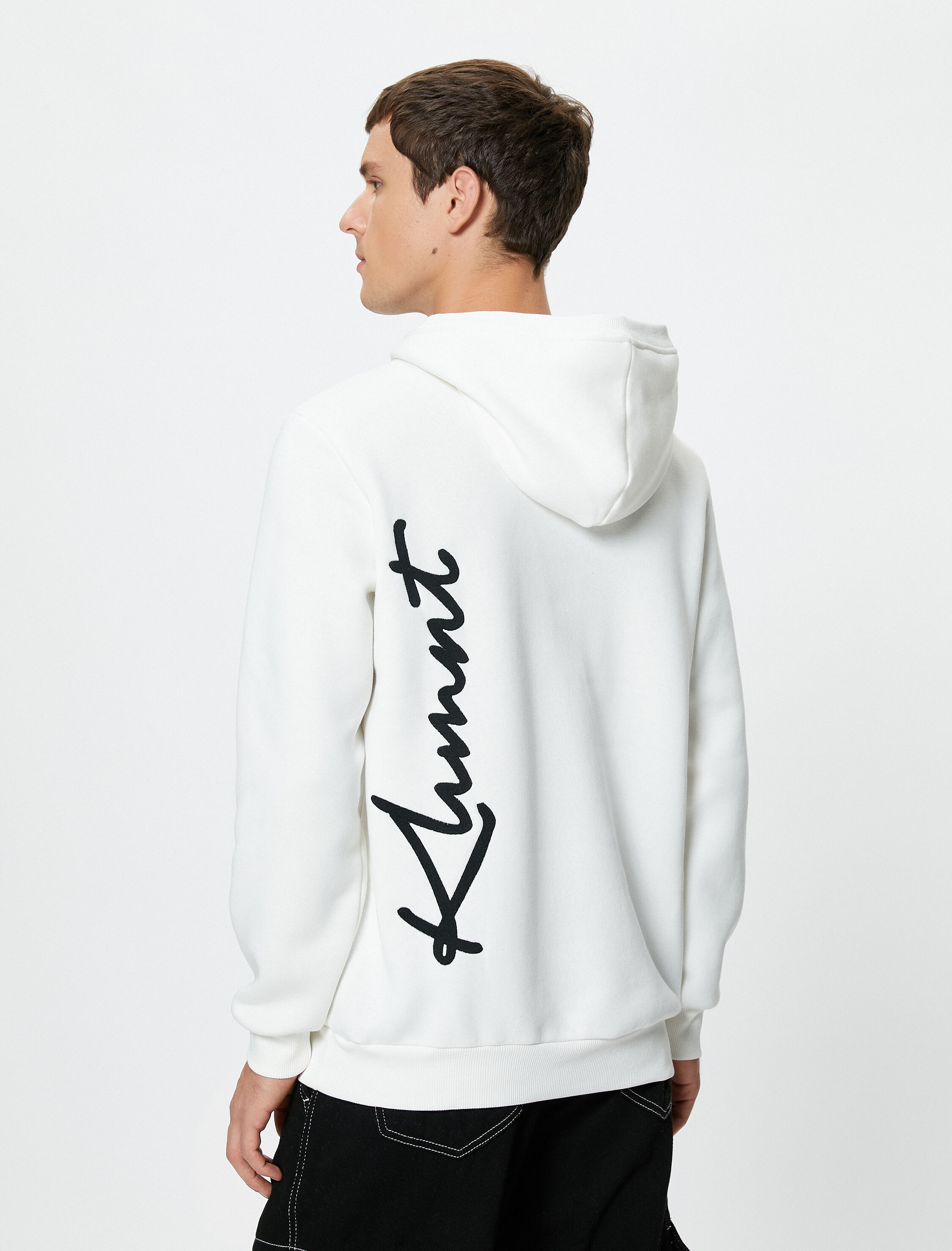 Gustav Klimt Kapşonlu Sweat Art Lisanslı Baskılı Şardonlu