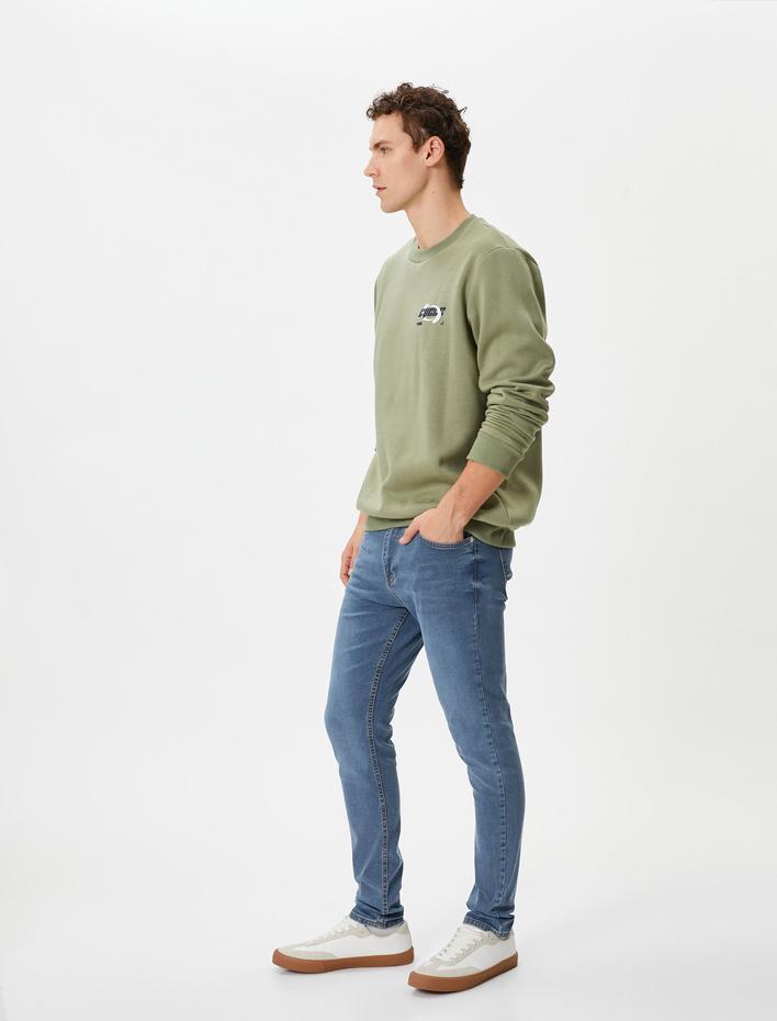  Skinny Fit Kot Pantolon - Michael Jean