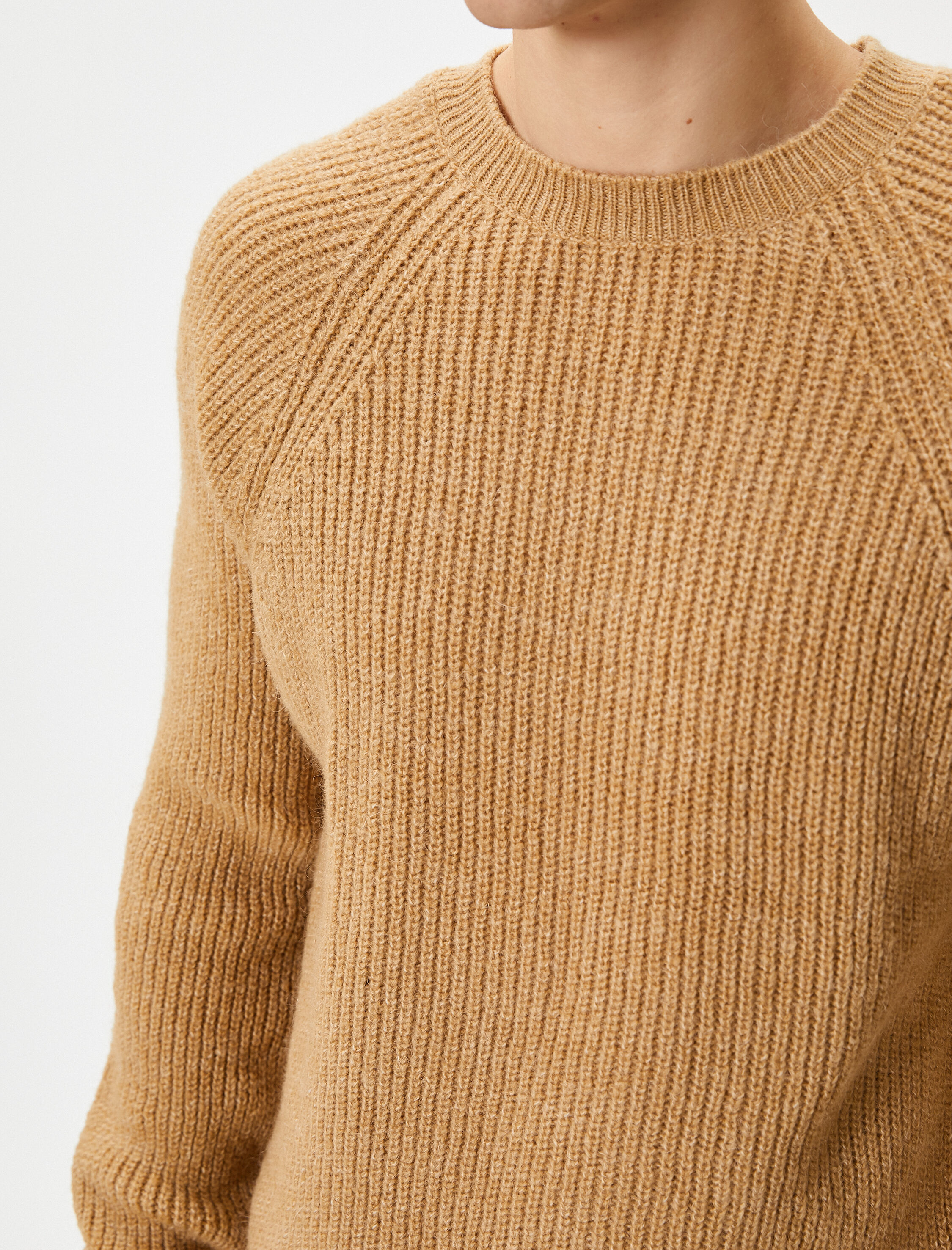 Triko Kazak Bisiklet Yaka Yumuşak Dokulu Slim Fit Uzun Kollu