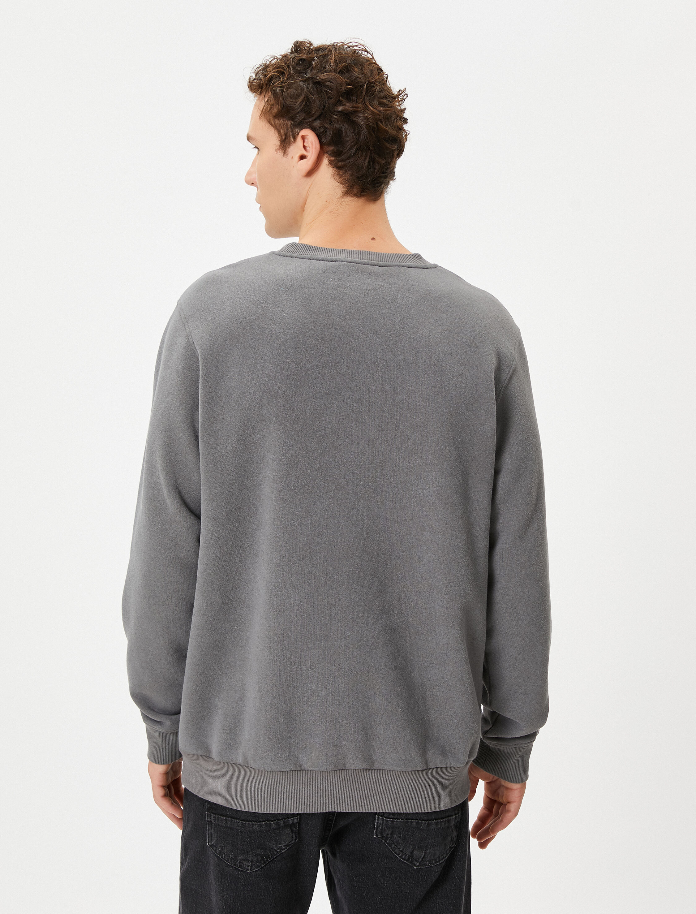   Atatürk Baskılı Sweatshirt Şardonlu 100.Yıla Özel