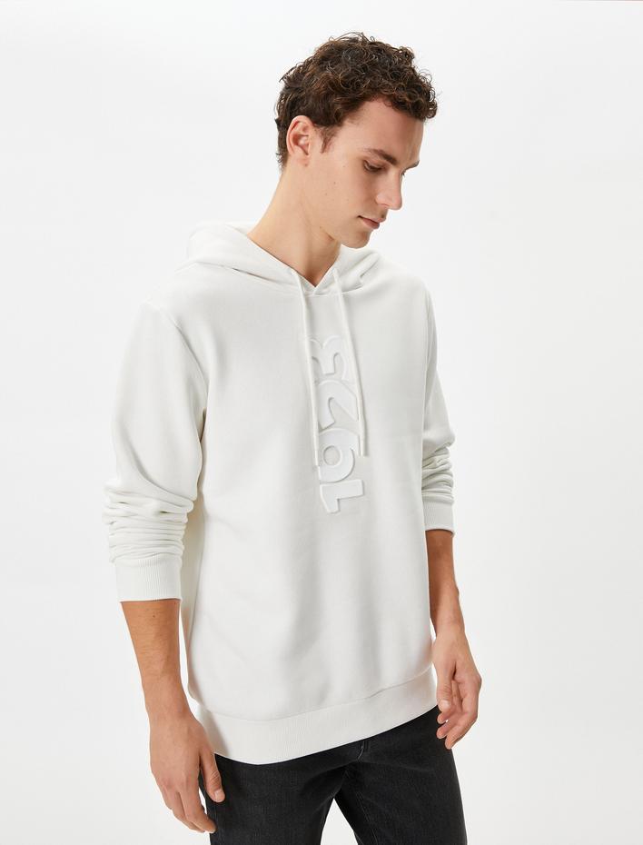  Atatürk Baskılı Şardonlu Kapşonlu Sweatshirt 100.Yıla Özel