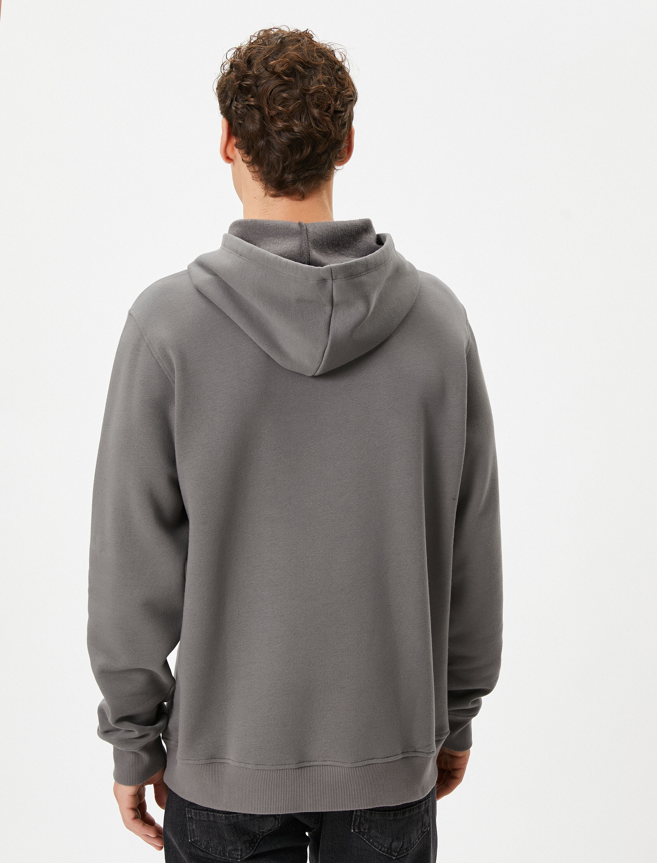   Atatürk Baskılı Şardonlu Kapşonlu Sweatshirt 100.Yıla Özel