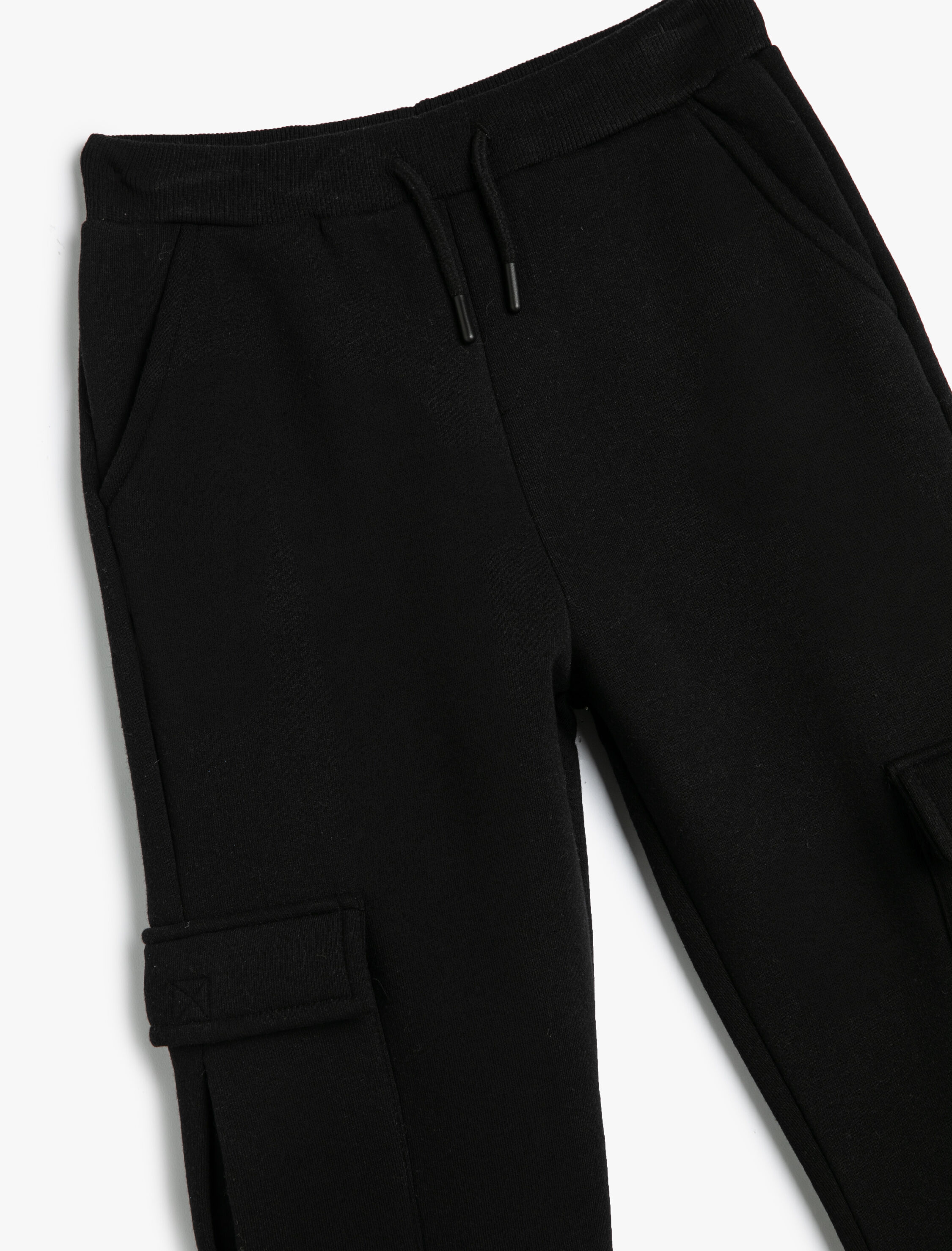  Erkek Çocuk Basic Jogger Eşofman Altı Cep Detaylı Beli Bağlamalı Şardonlu