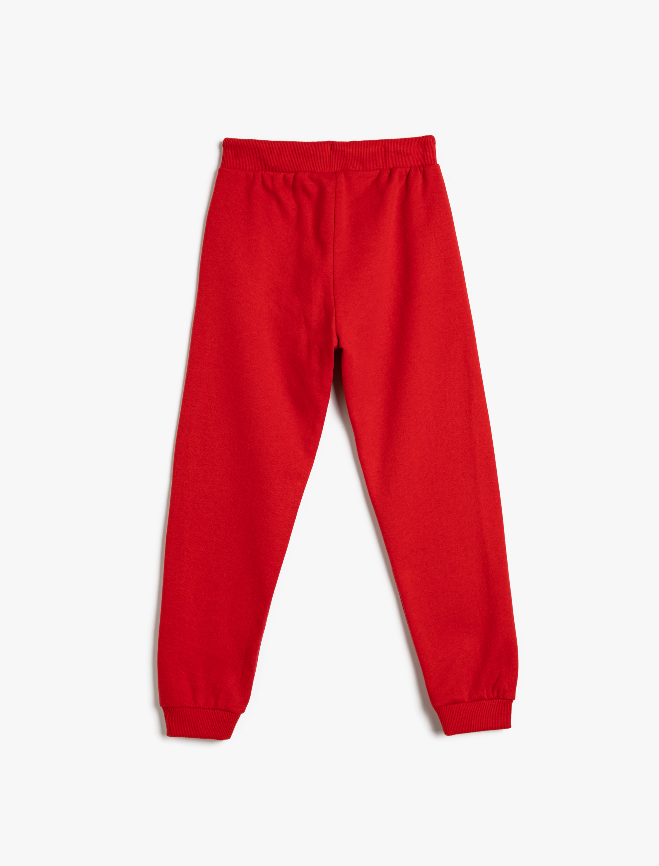  Erkek Çocuk Jogger Eşofman Altı Beli Bağcıklı Paçası Lastikli Şardonlu