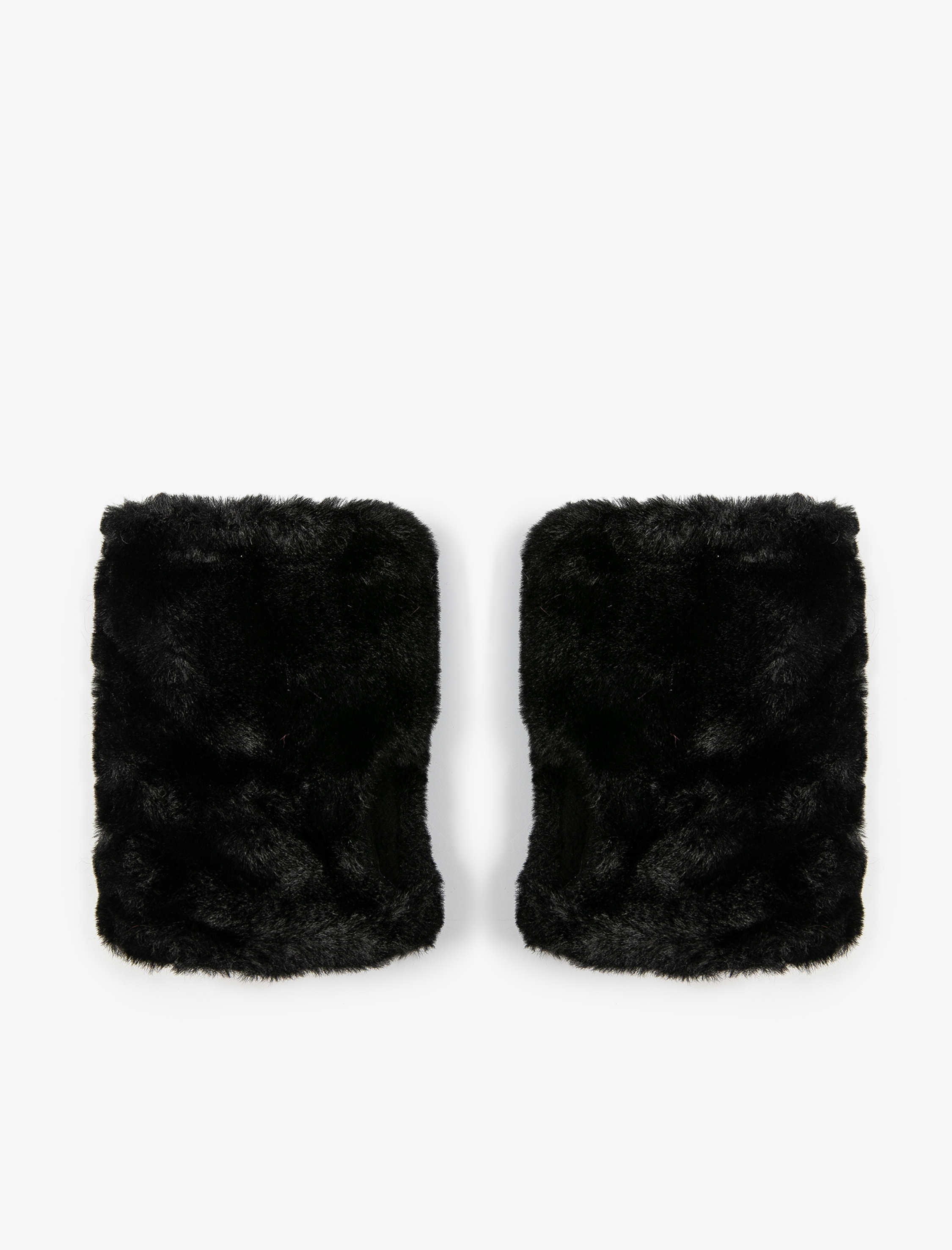  Kadın Parmaksız Suni Kürk Eldiven