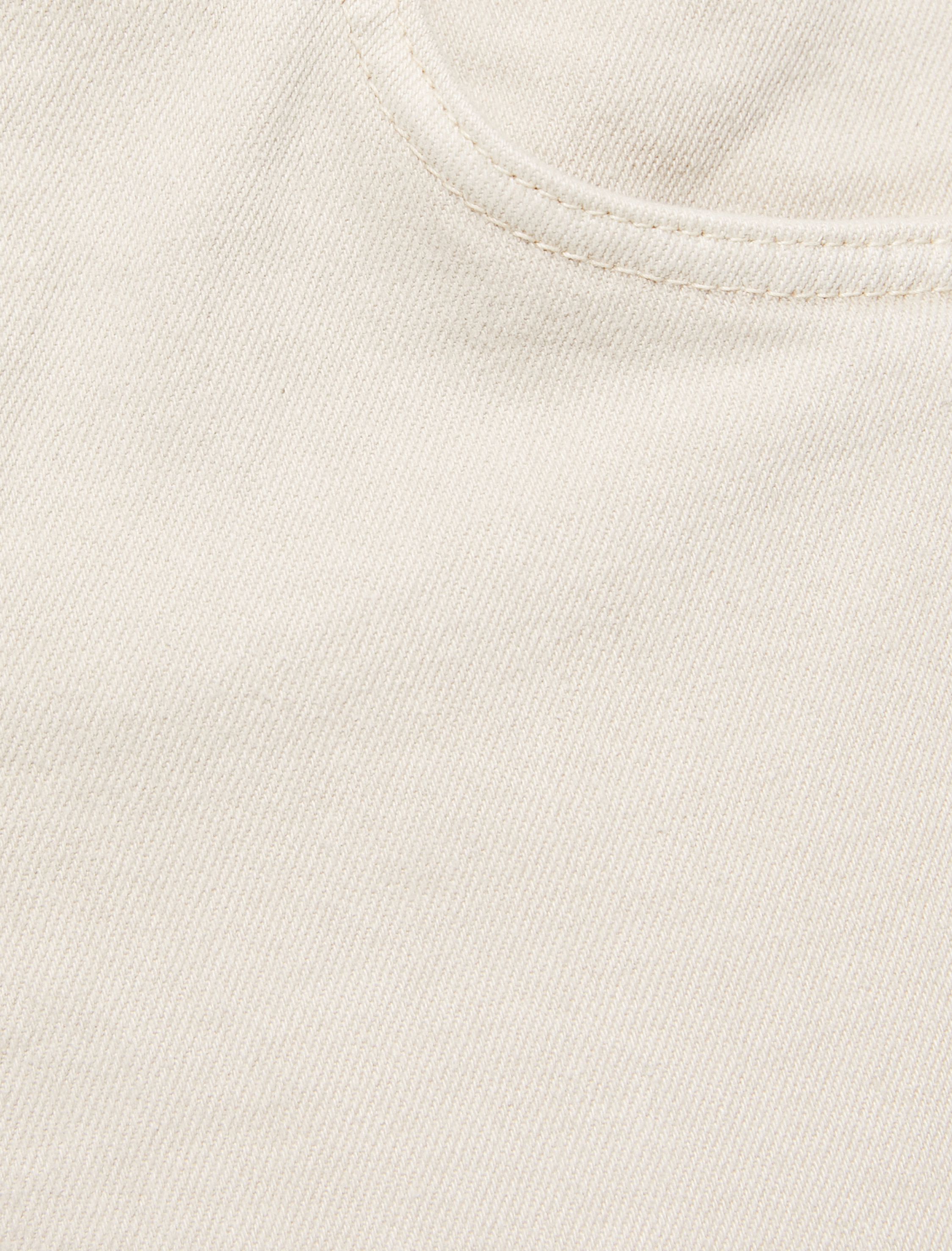   Gabardin Pantolon Boru Paça Düğmeli Pamuklu