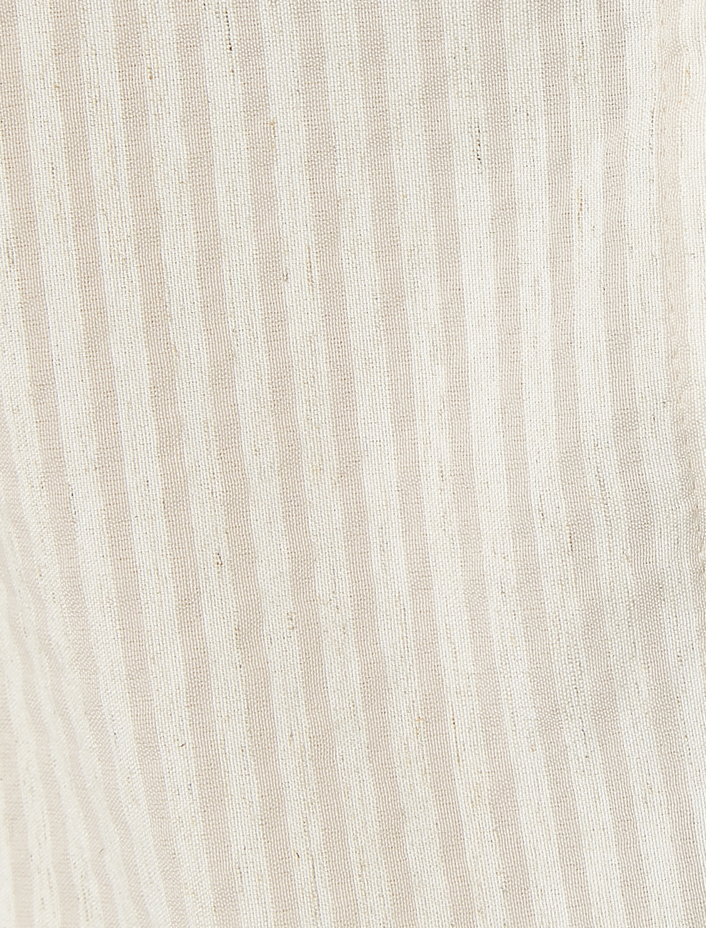   Balon Kollu Gömlek Düğmeli Dokulu Viskon Karışımlı