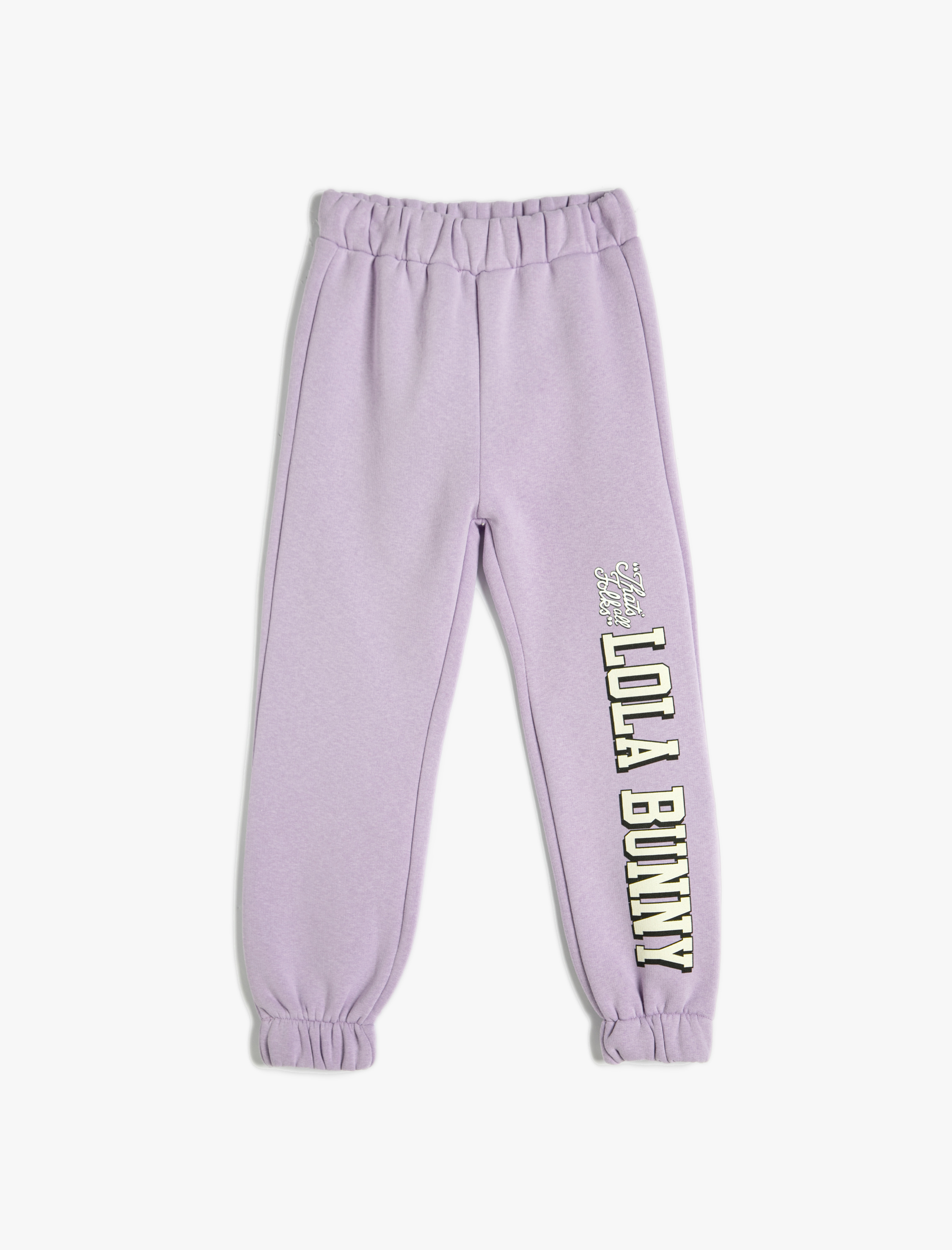 Kız Çocuk Lola Bunny Jogger Eşofman Altı Lisanslı Şardonlu