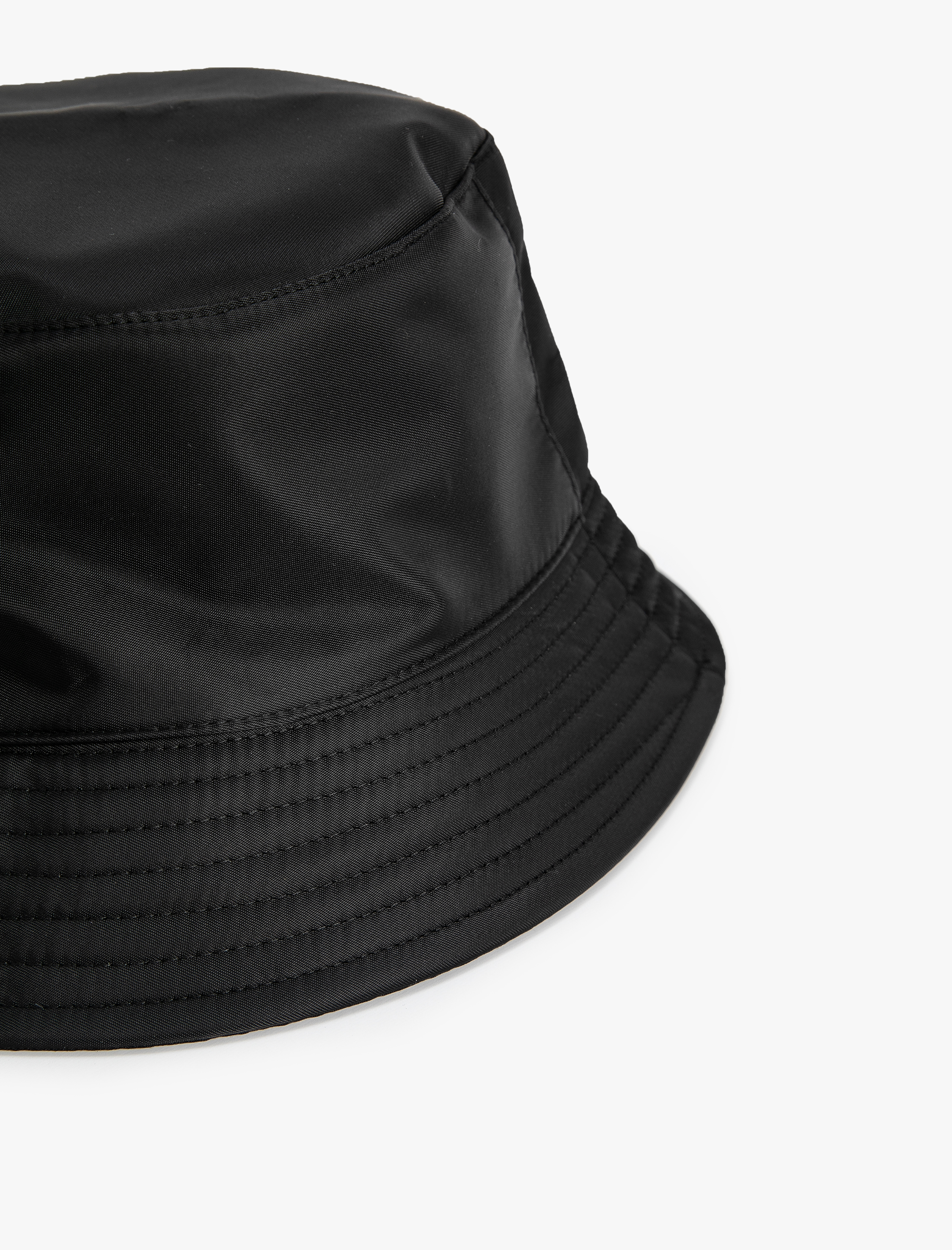  Erkek Bucket Şapka Parlak Dokulu Su İtici