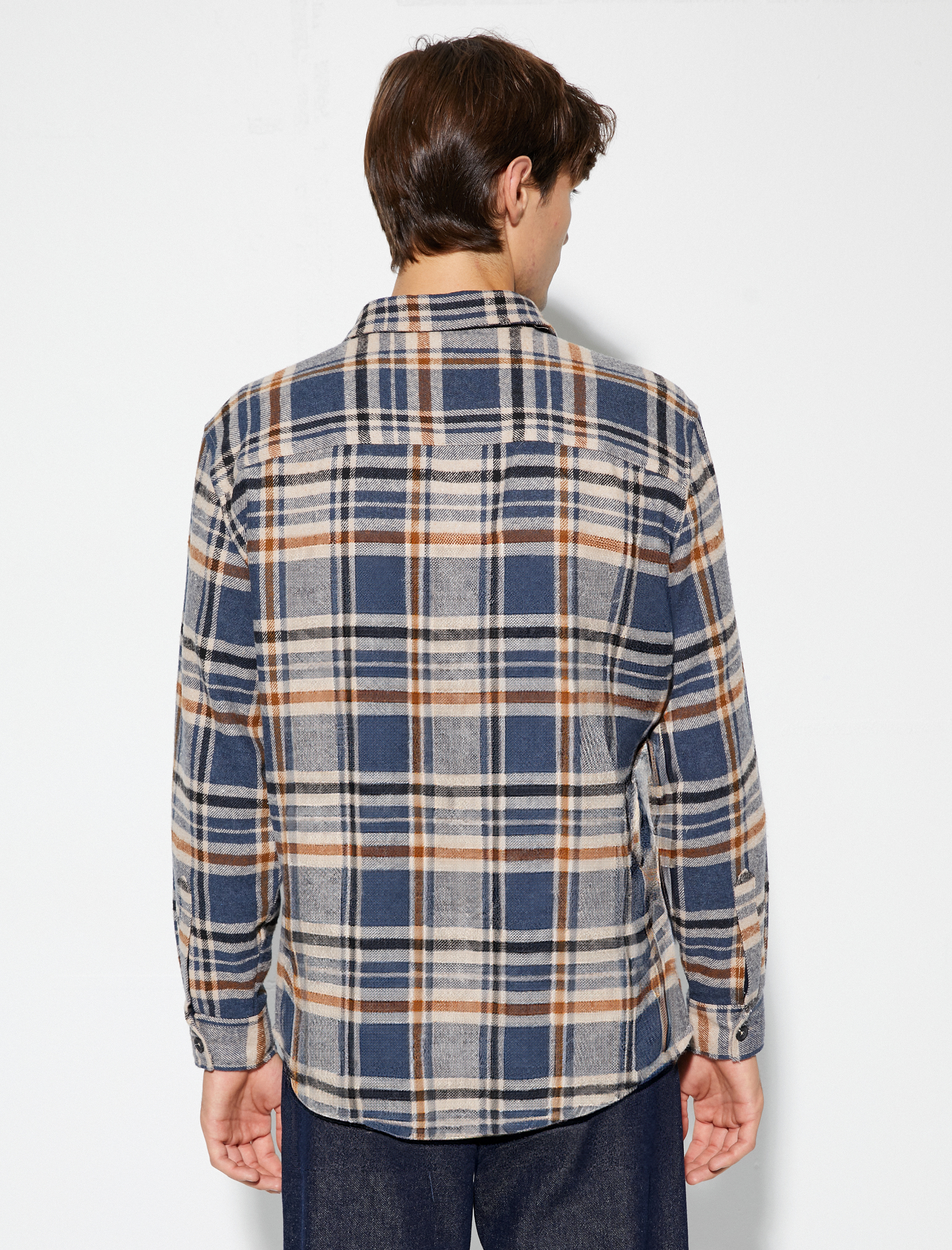   Oduncu Gömlek Uzun Kollu Cep Detaylı