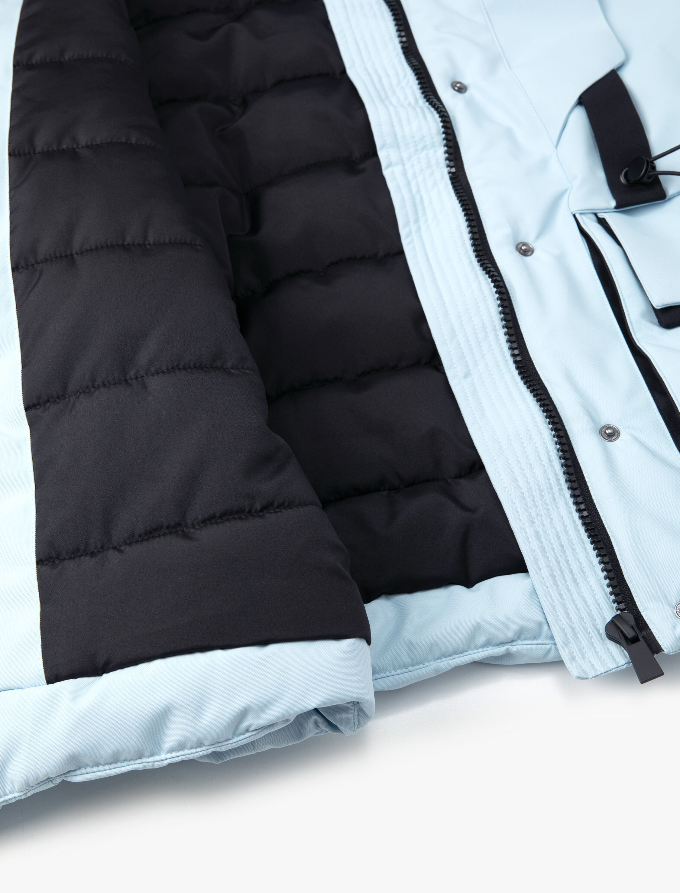   Kayak Montu Soğuğa Karşı Dayanıklı Oversize  Kapşonlu Beli Bağlamalı