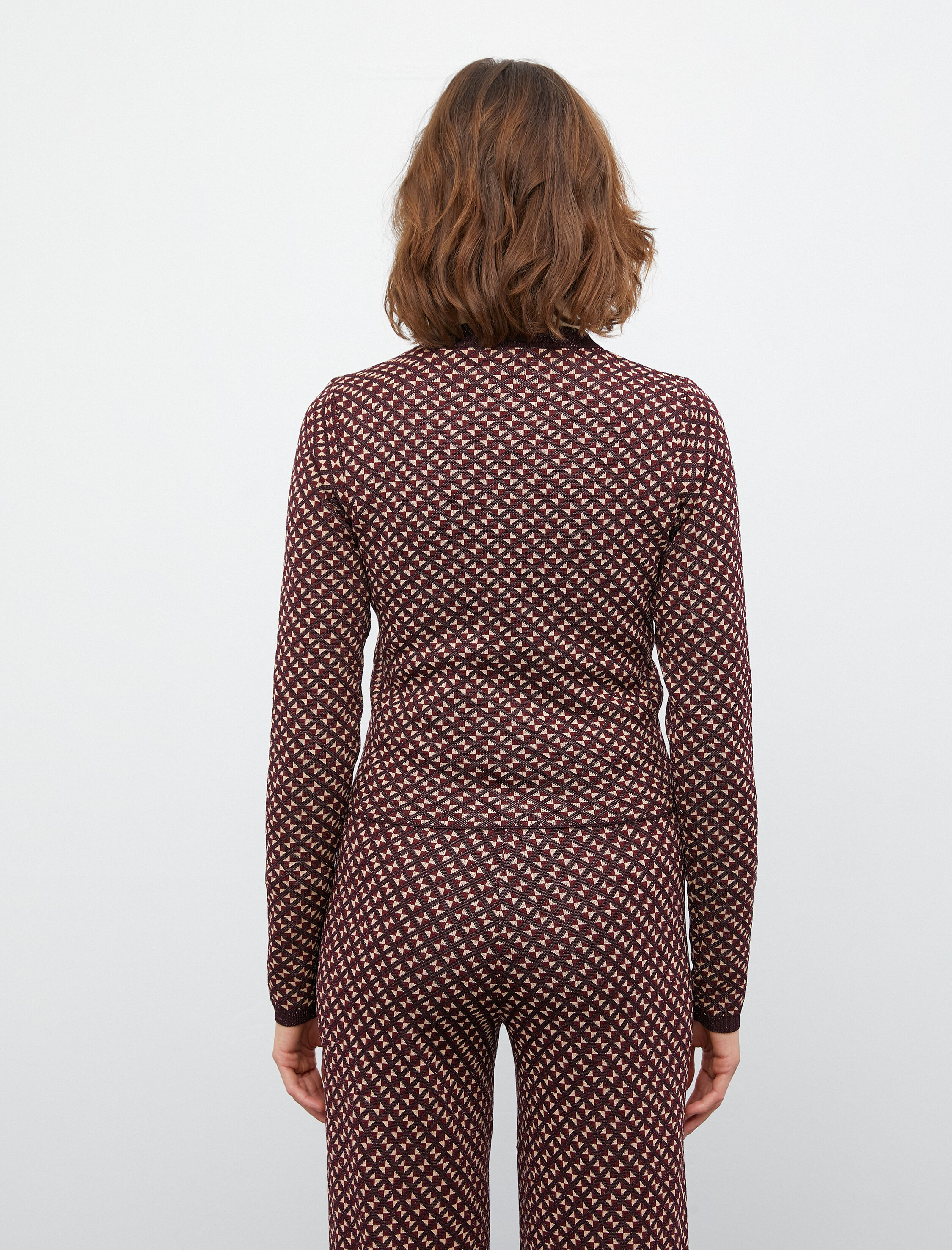   Melis Ağazat X Koton - Simli Bisiklet Yaka Triko Kazak