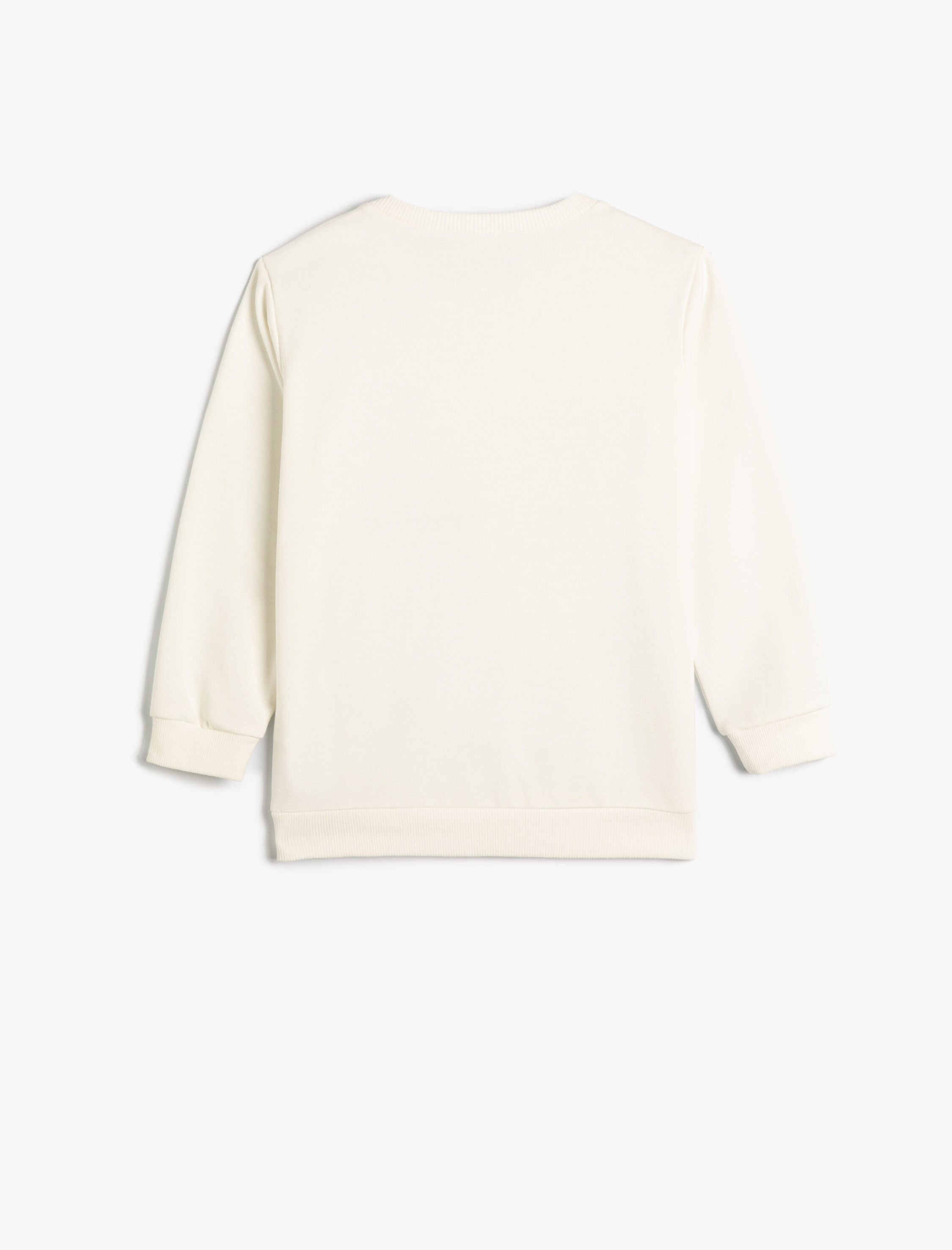  Erkek Çocuk Atatürk Baskılı Sweatshirt Uzun Kollu Bisiklet Yaka