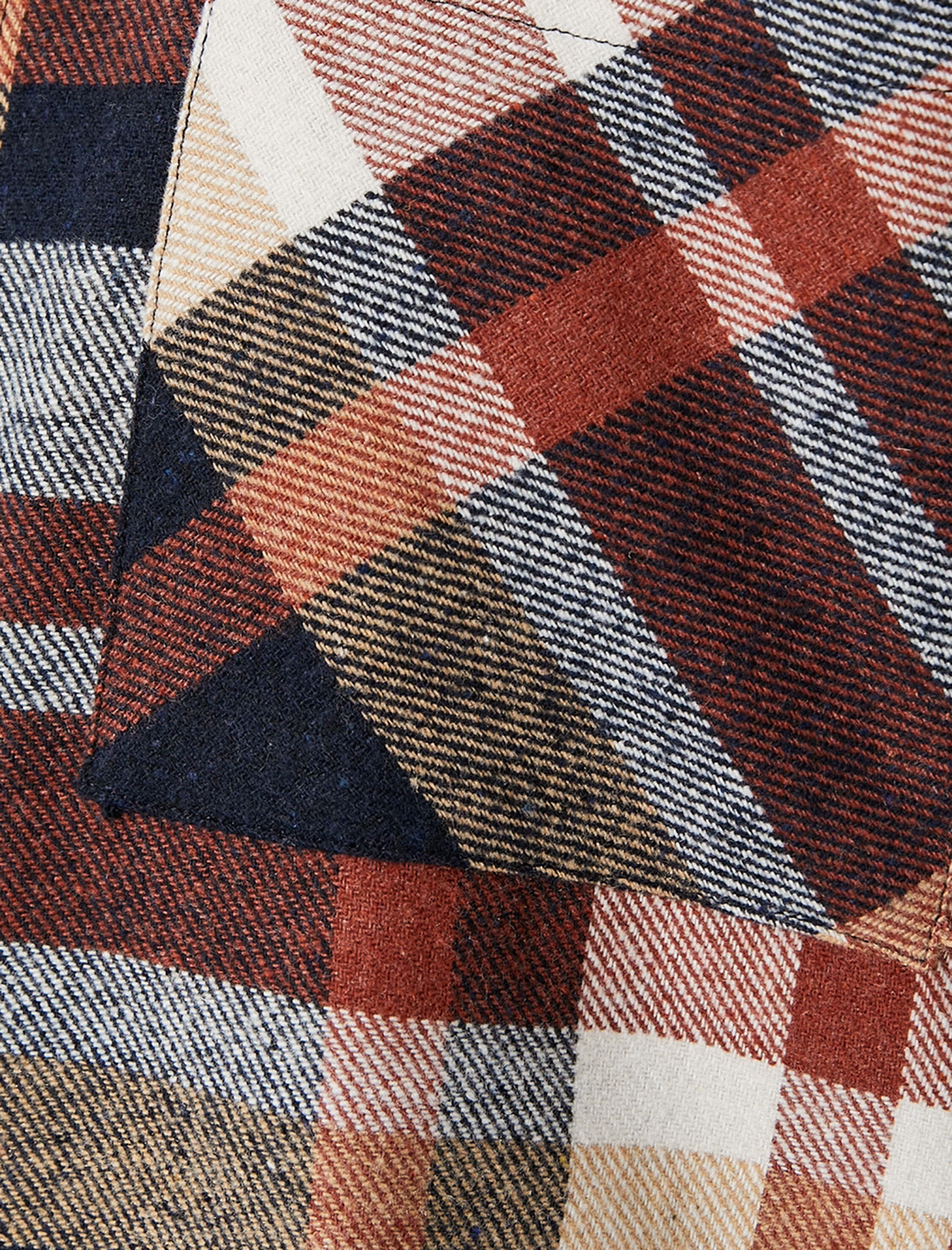   Oduncu Gömleği Cep Detaylı Klasik Yaka Düğmeli Uzun Kollu