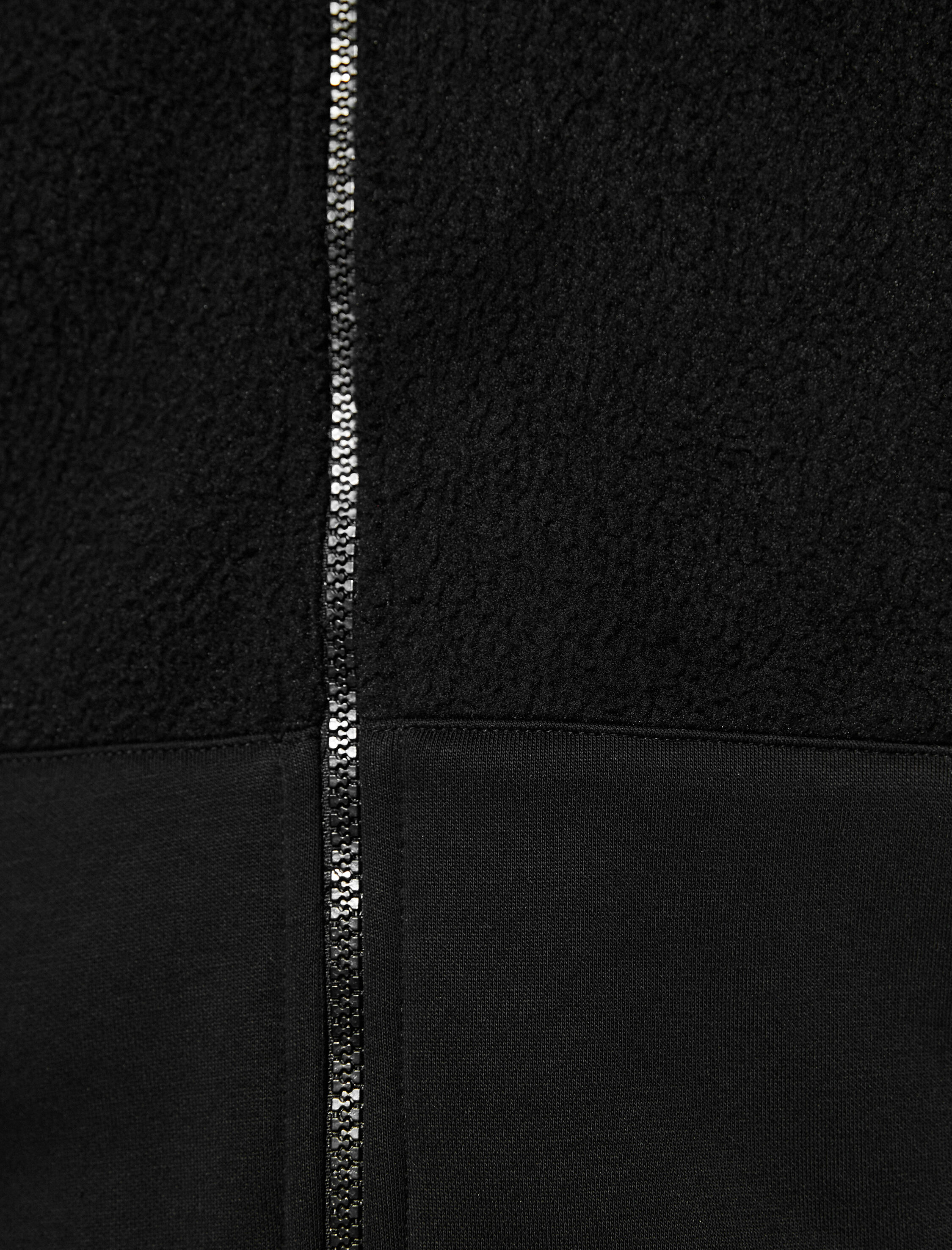   Peluş Yelek Fermuarlı Kanguru Cep Detaylı Dik Yaka