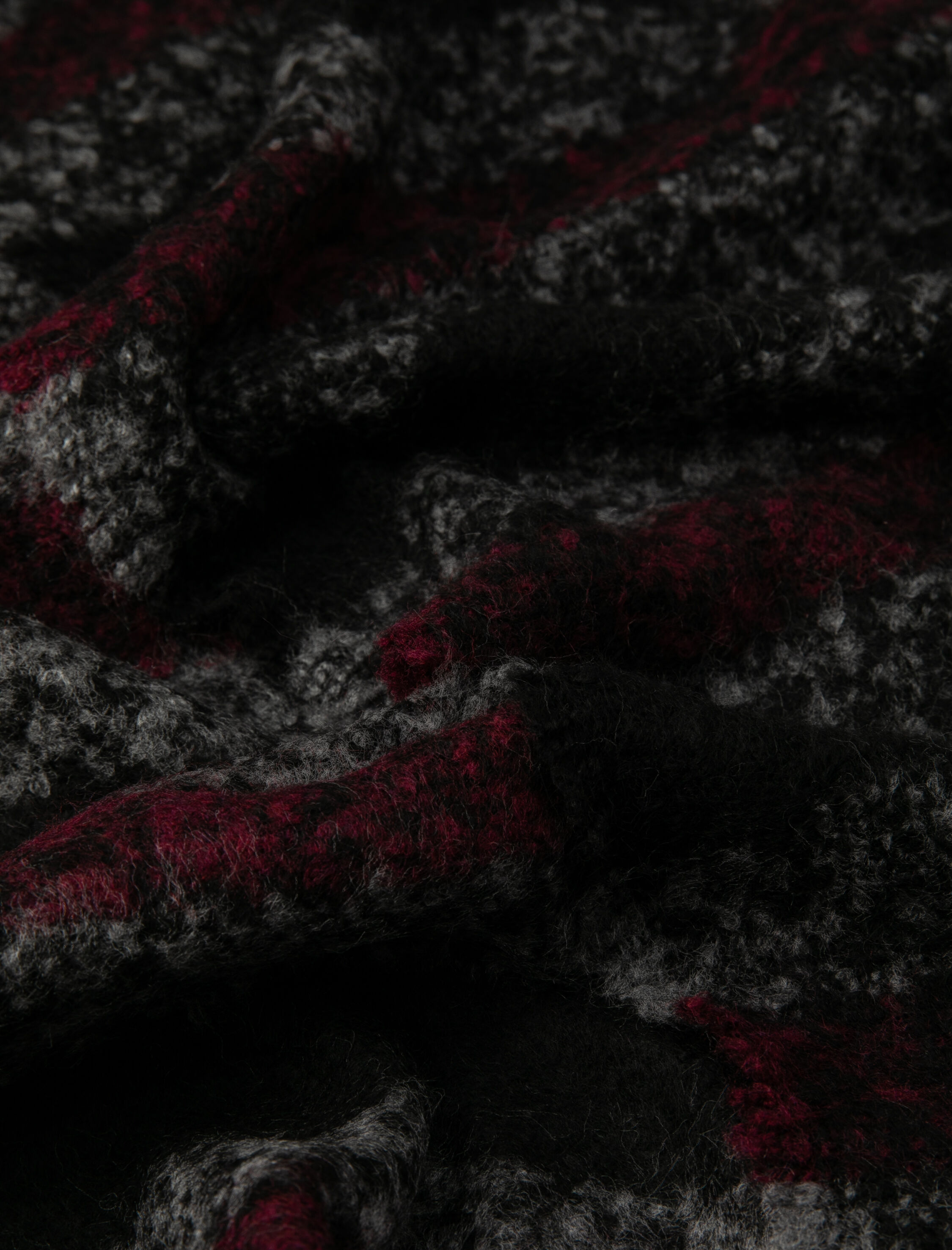  Erkek Uzun Atkı Çok Renkli Püsküllü Yumuşak Dokulu