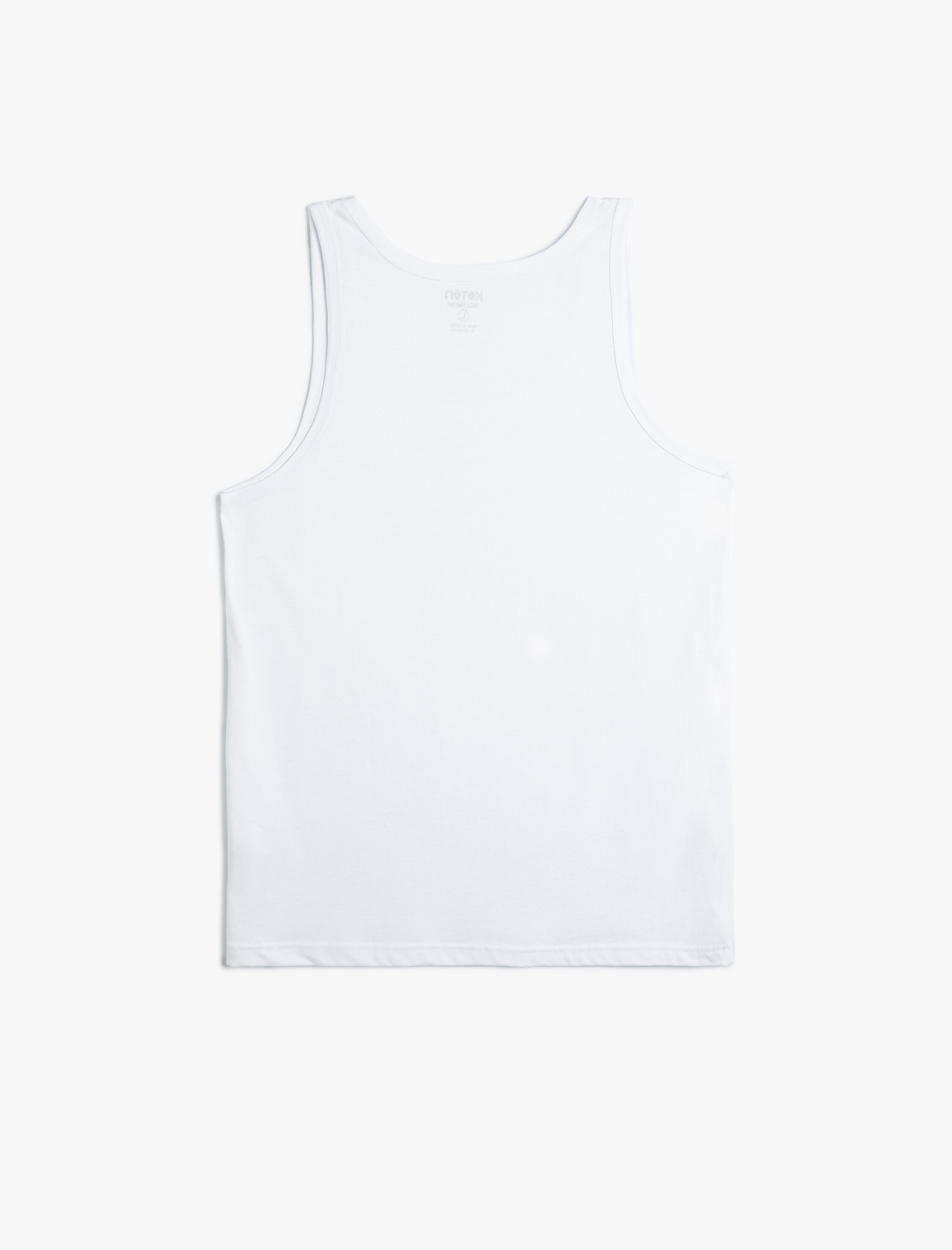   Basic Atlet U Yaka Kolsuz Pamuklu