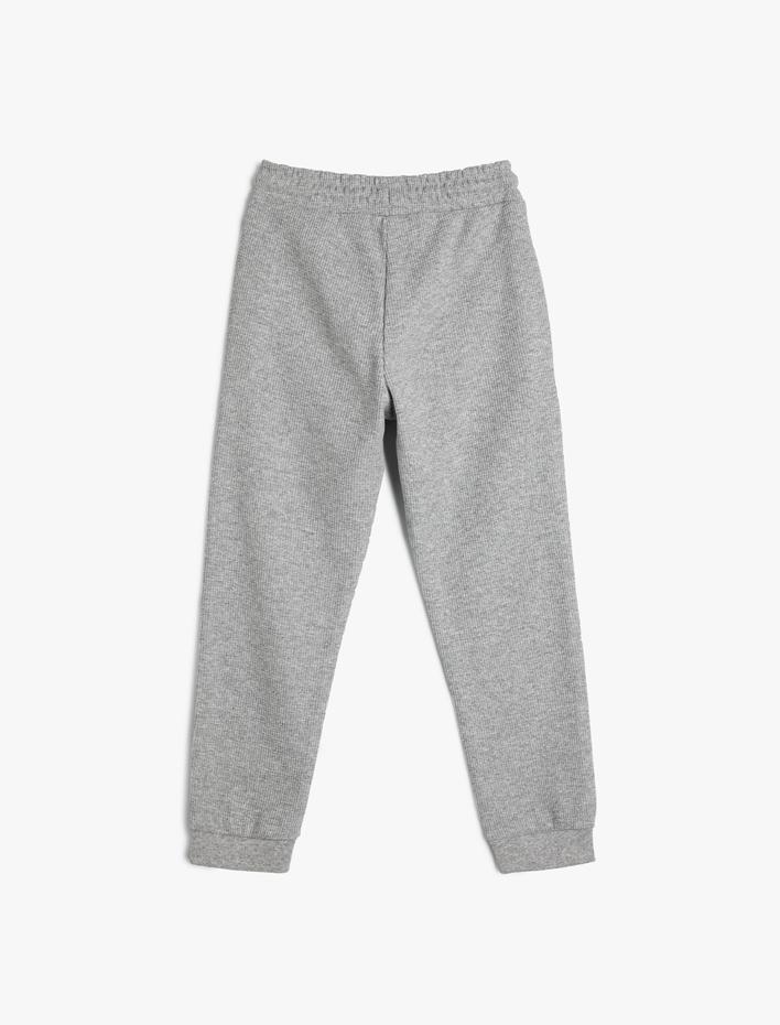 Erkek Çocuk Basic Jogger Eşofman Altı Cepli Beli Bağlamalı