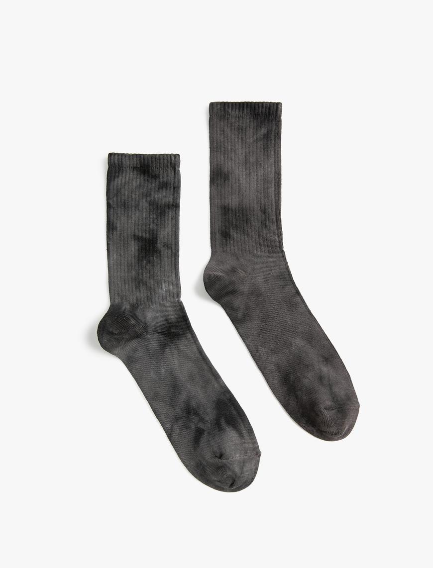  Erkek Yıkamalı Soket Çorap