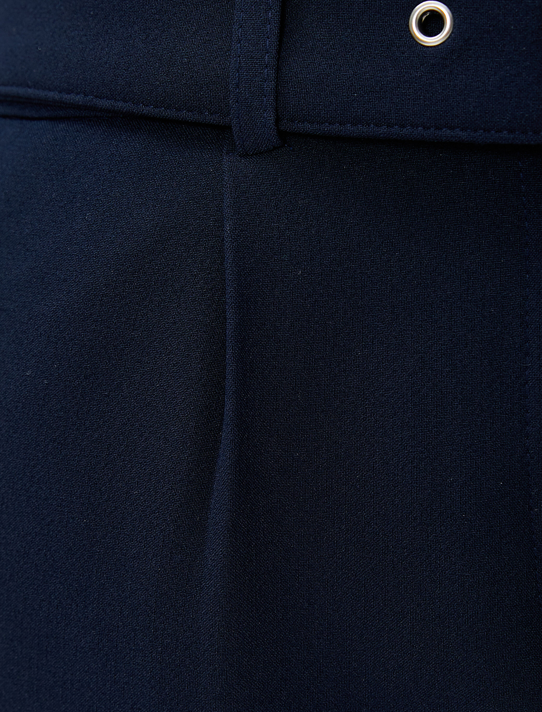   Kumaş Cigarette Pantolon Kemer Detaylı Cepli