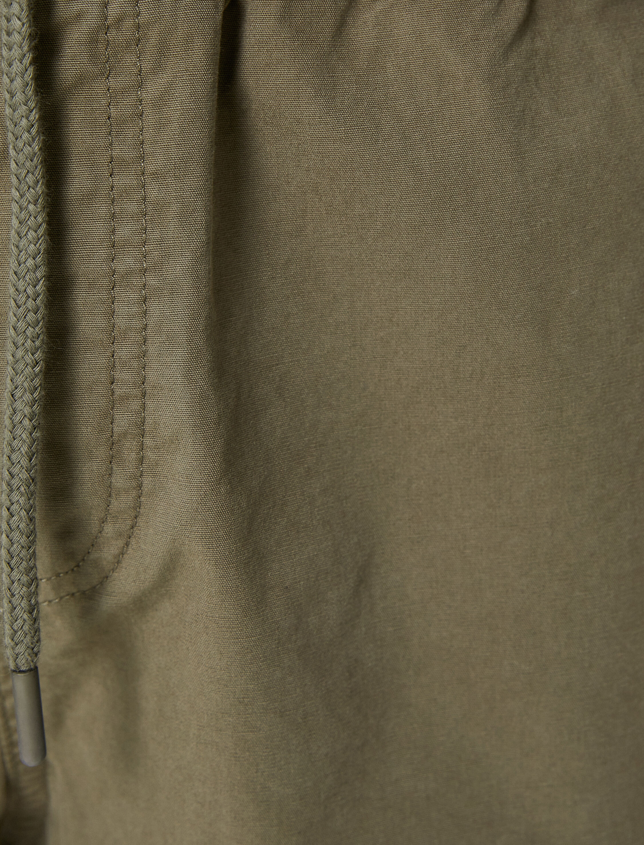   Jogger Pantolon Yıkamalı Rahat Kesim Beli Bağcıklı Cep Detaylı