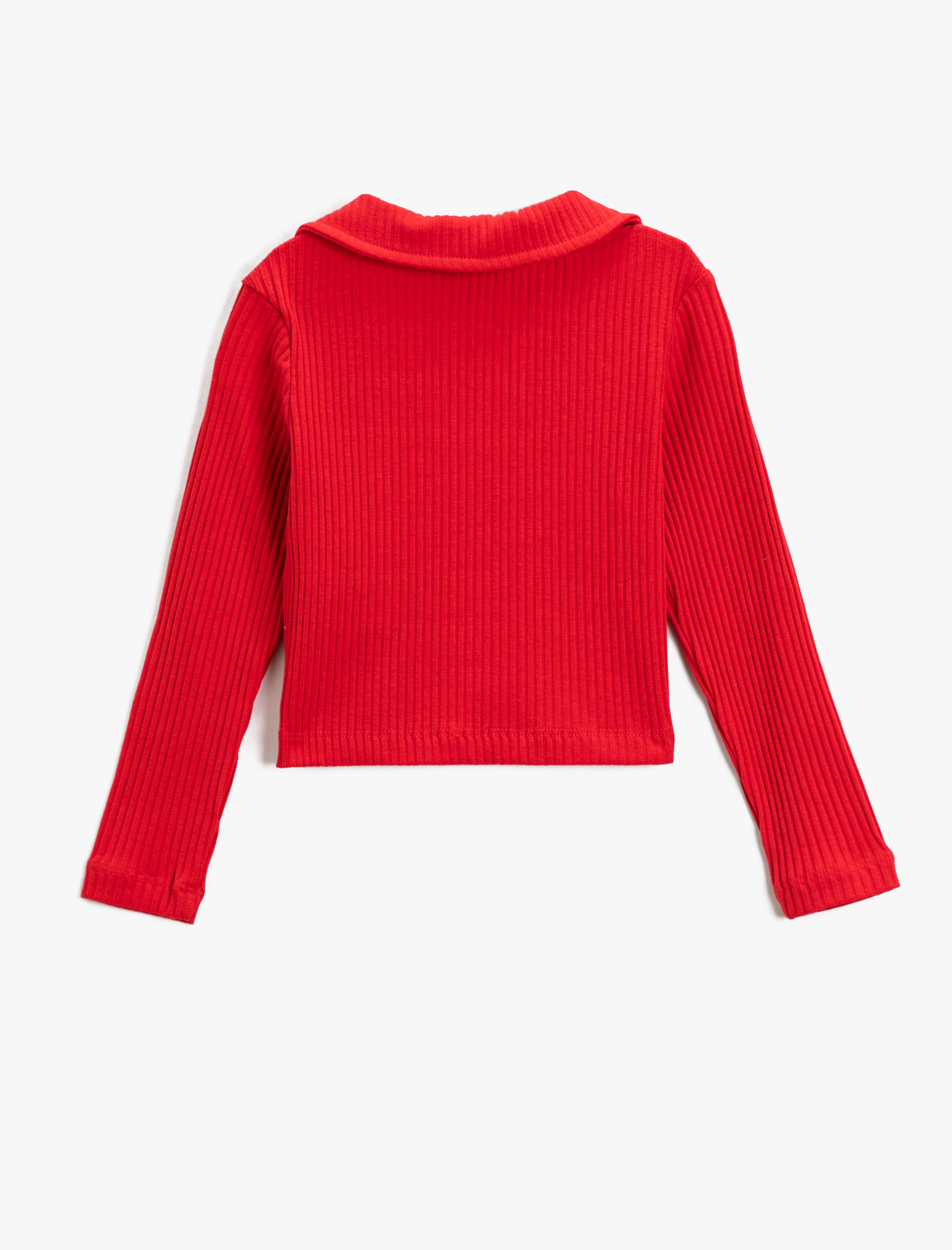 トップス Chihr37 Ekru Kız Çocuk Crop Tişört Oversize Kısa Kollu Bisiklet Yaka