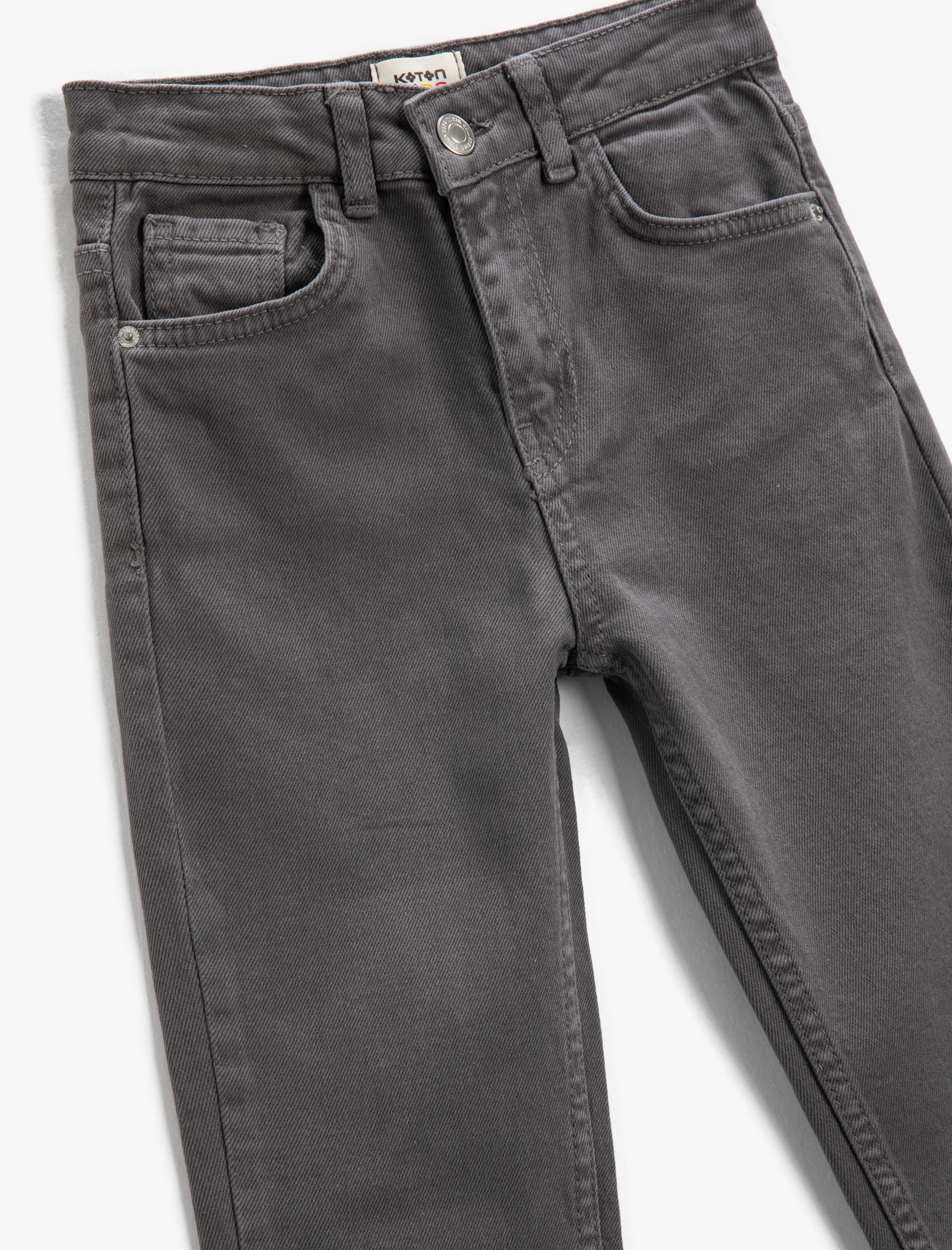  Erkek Çocuk Kot Pantolon Dar Paça Pamuklu - Slim Jean