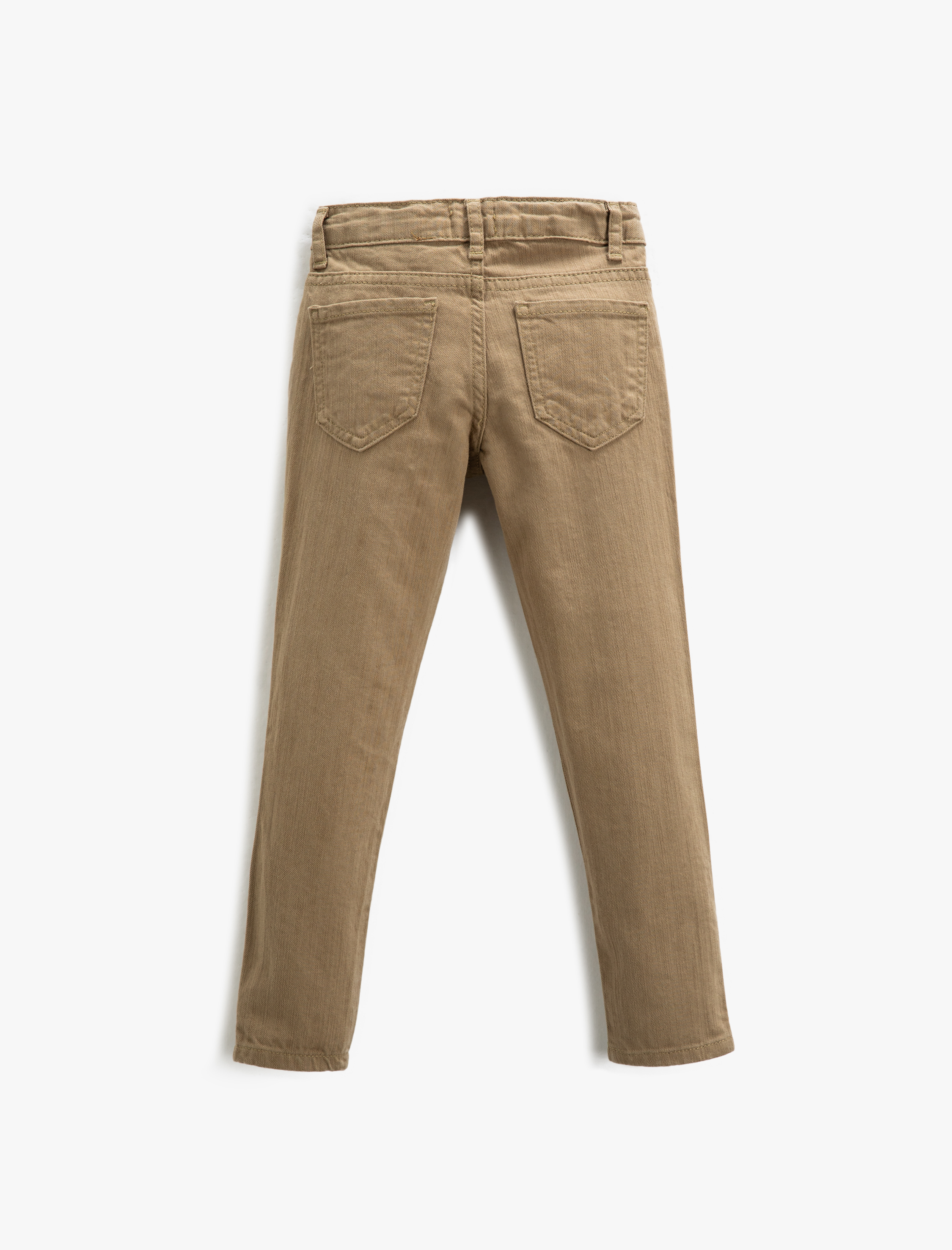  Erkek Çocuk Basic Pantolon 5 Cepli Dar Paça