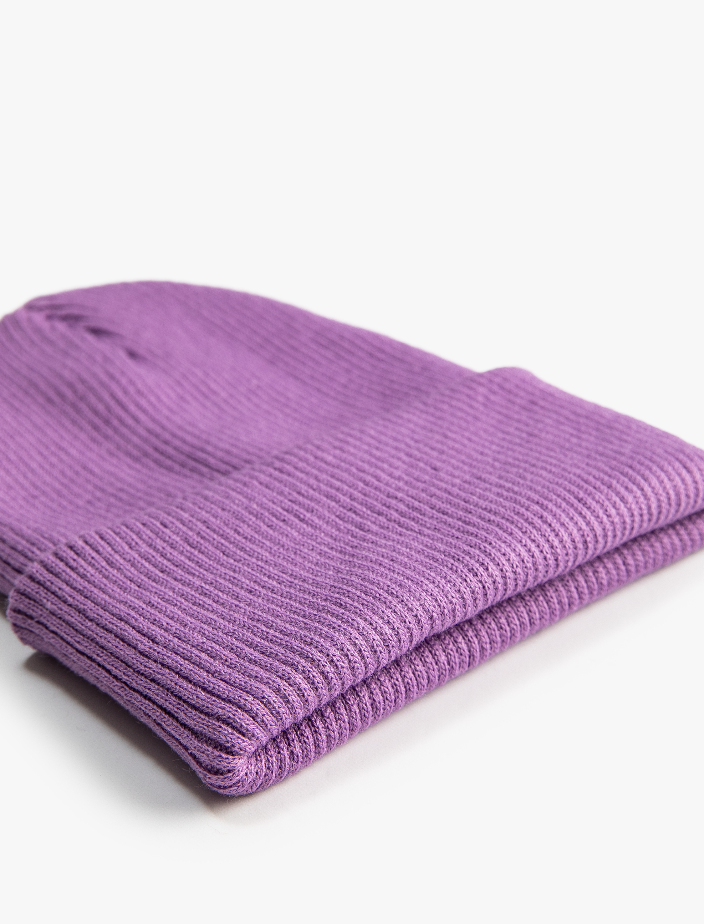  Kız Çocuk Lastikli Örgü Basic Bere