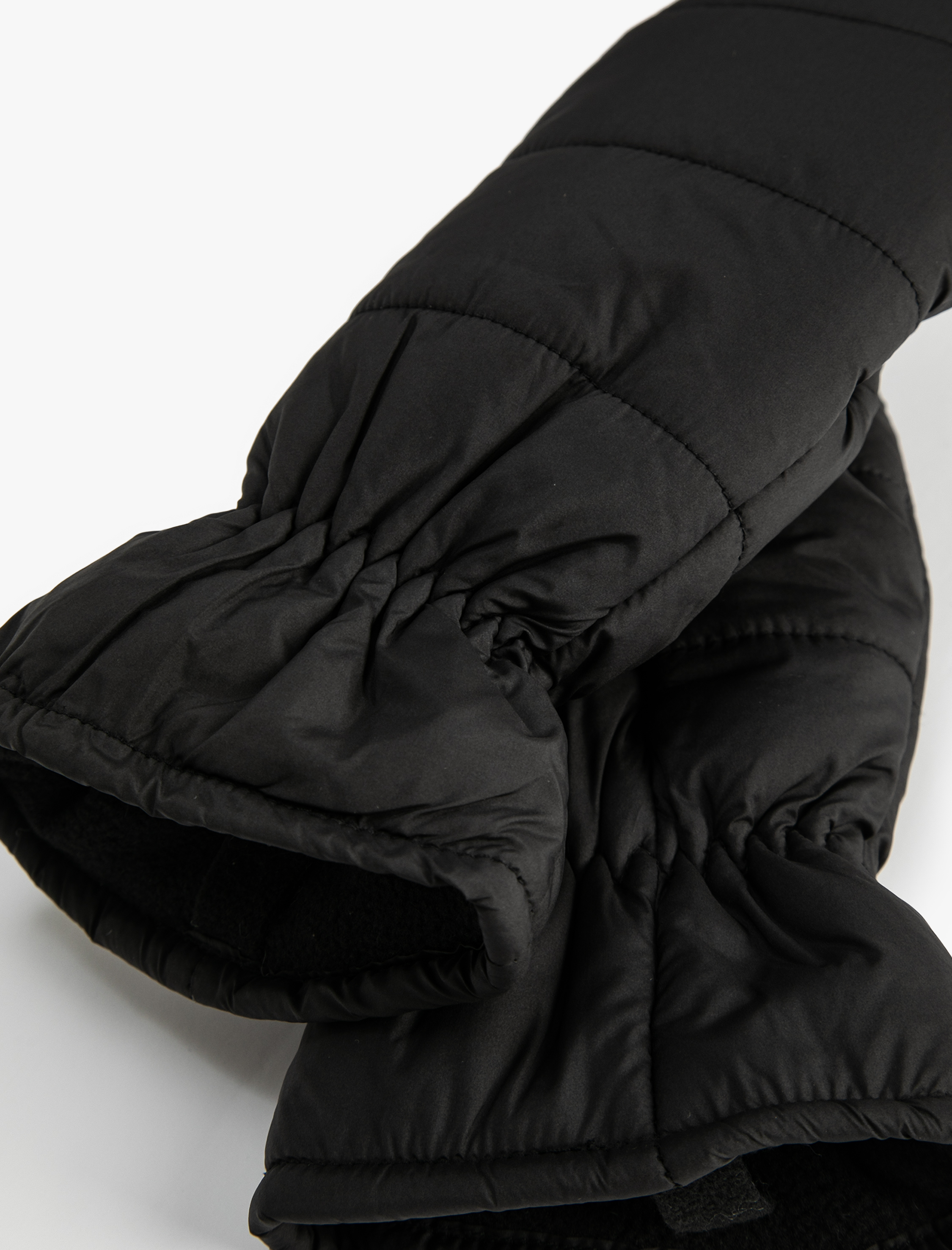  Kadın Kayak Eldiveni Parmaksız Kapitone İçi Polarlı