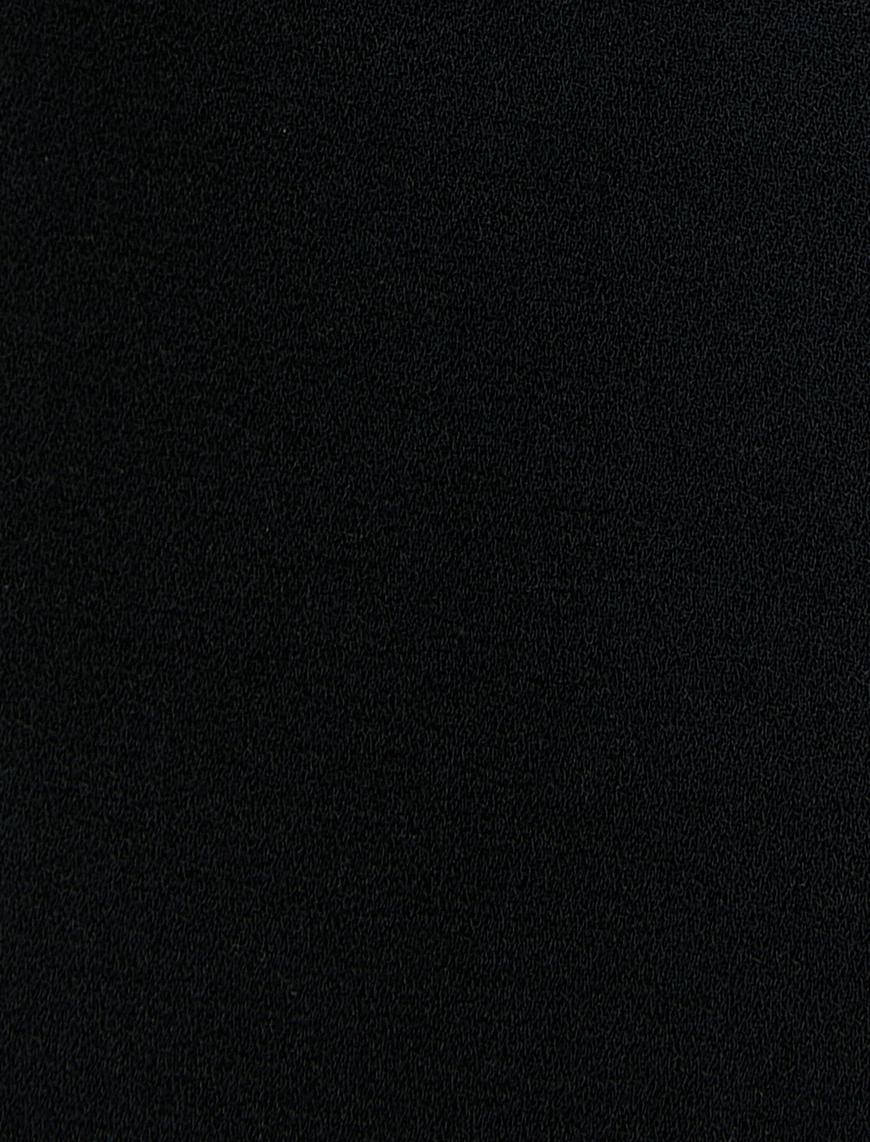  Vatkalı Blazer Ceket Tek Düğmeli Cep Detaylı