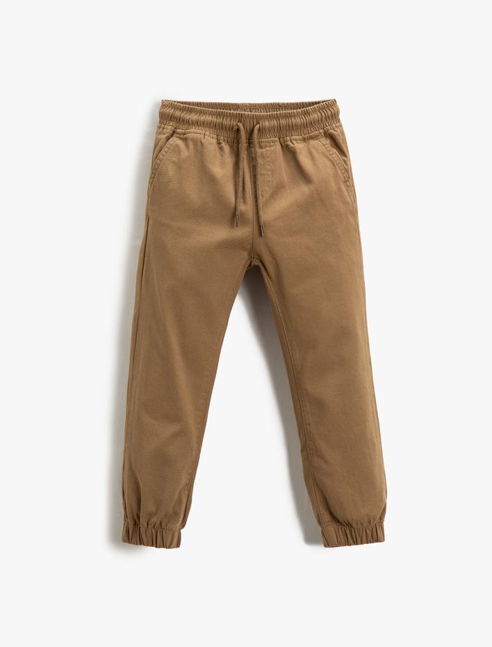 Erkek Çocuk Basic Jogger Pantolon Pamuklu