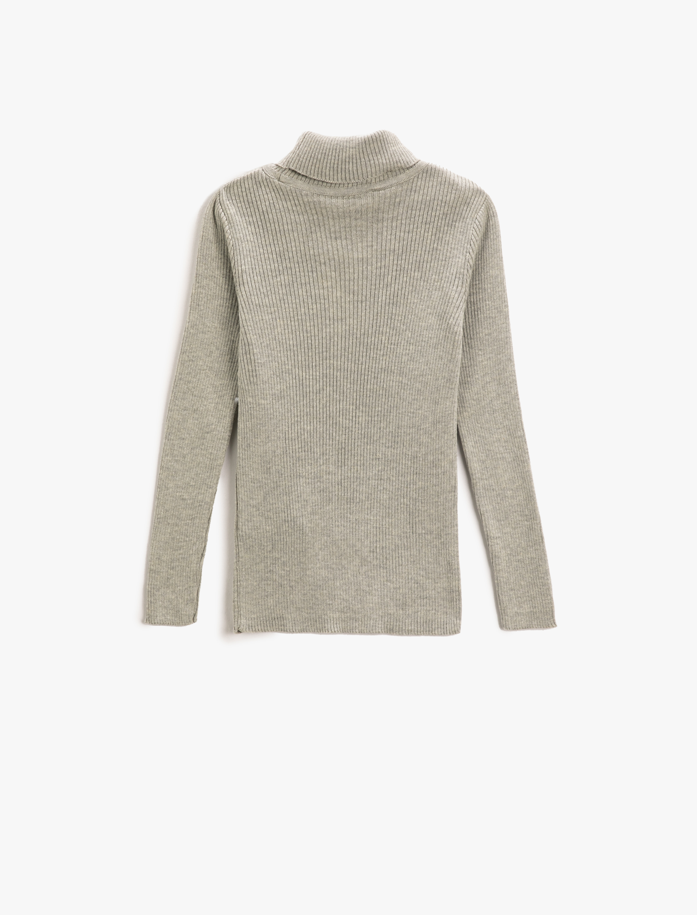 Kız Çocuk Basic Balıkçı Yaka Kazak Ribanalı