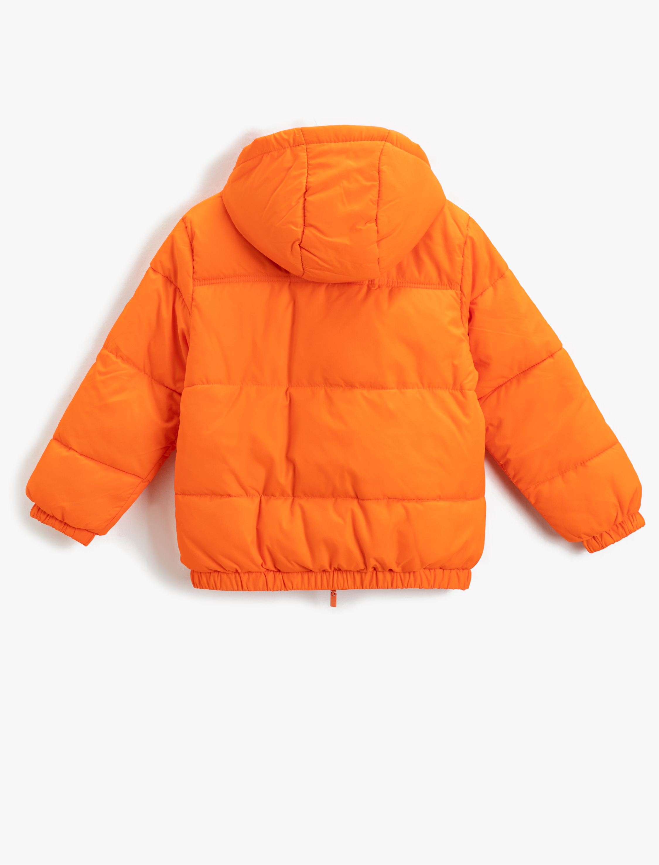  Erkek Çocuk Uzun Şişme Mont Peluş Astarlı