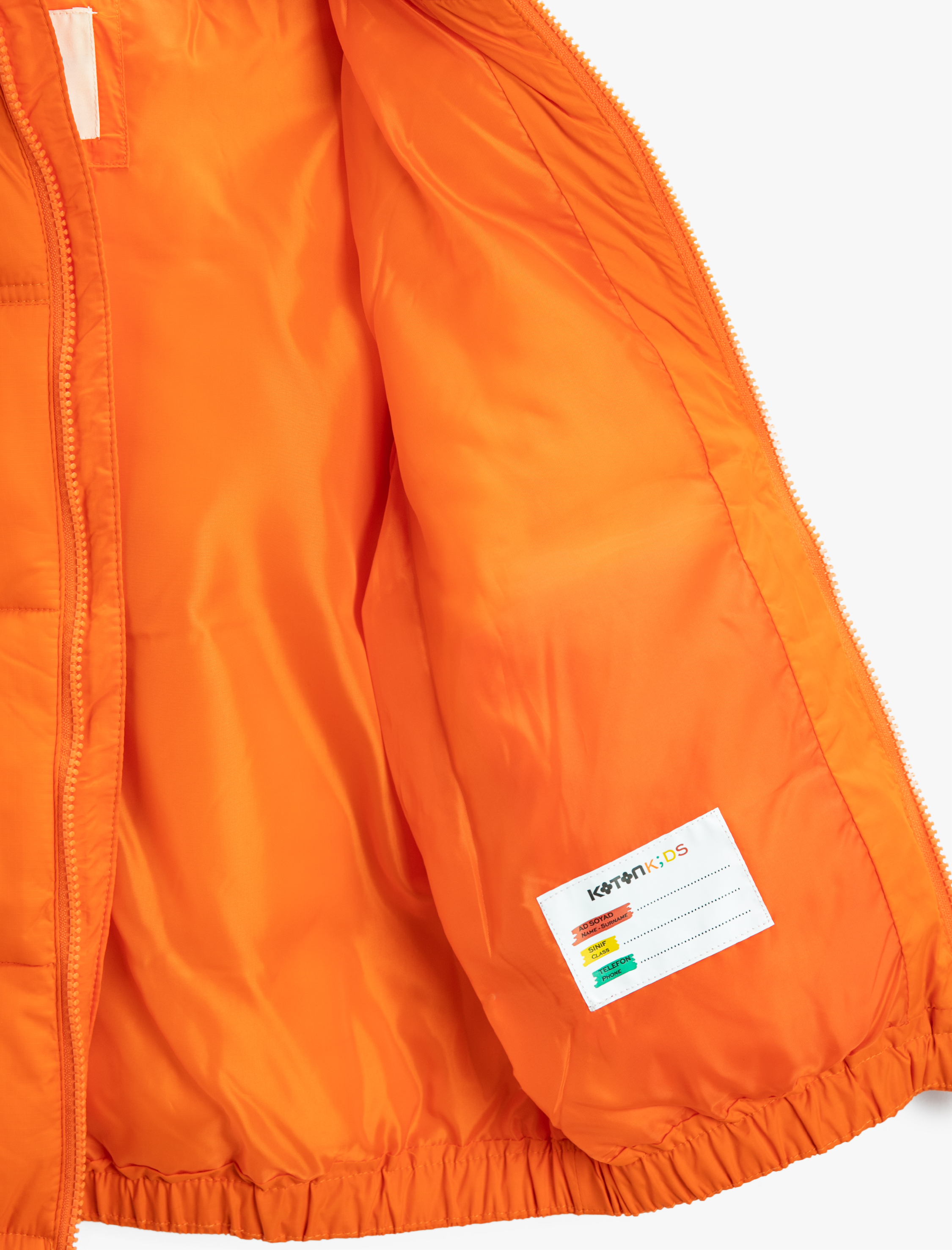  Erkek Çocuk Uzun Şişme Mont Peluş Astarlı