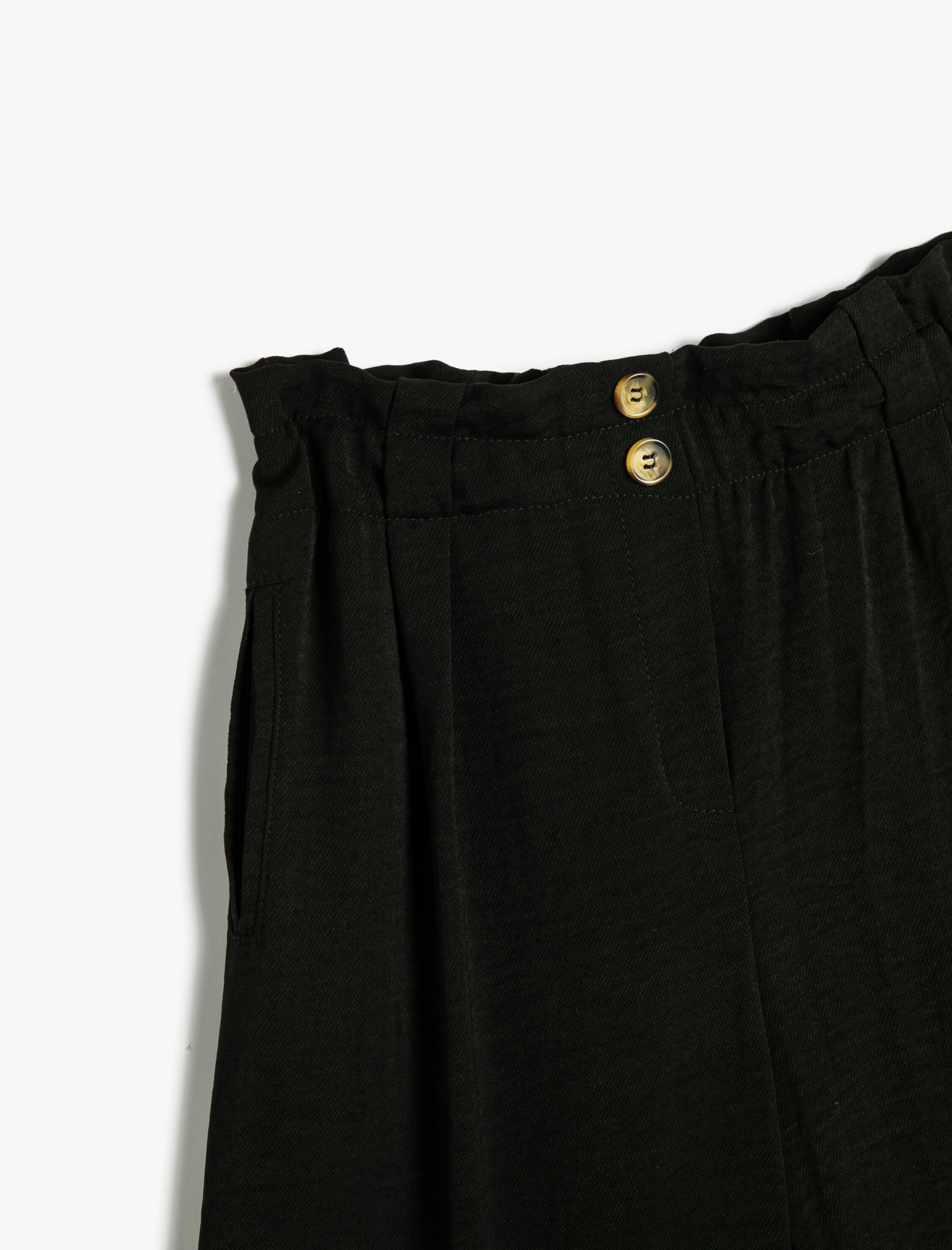  Kız Çocuk Bol Paça Pantolon Beli Lastikli