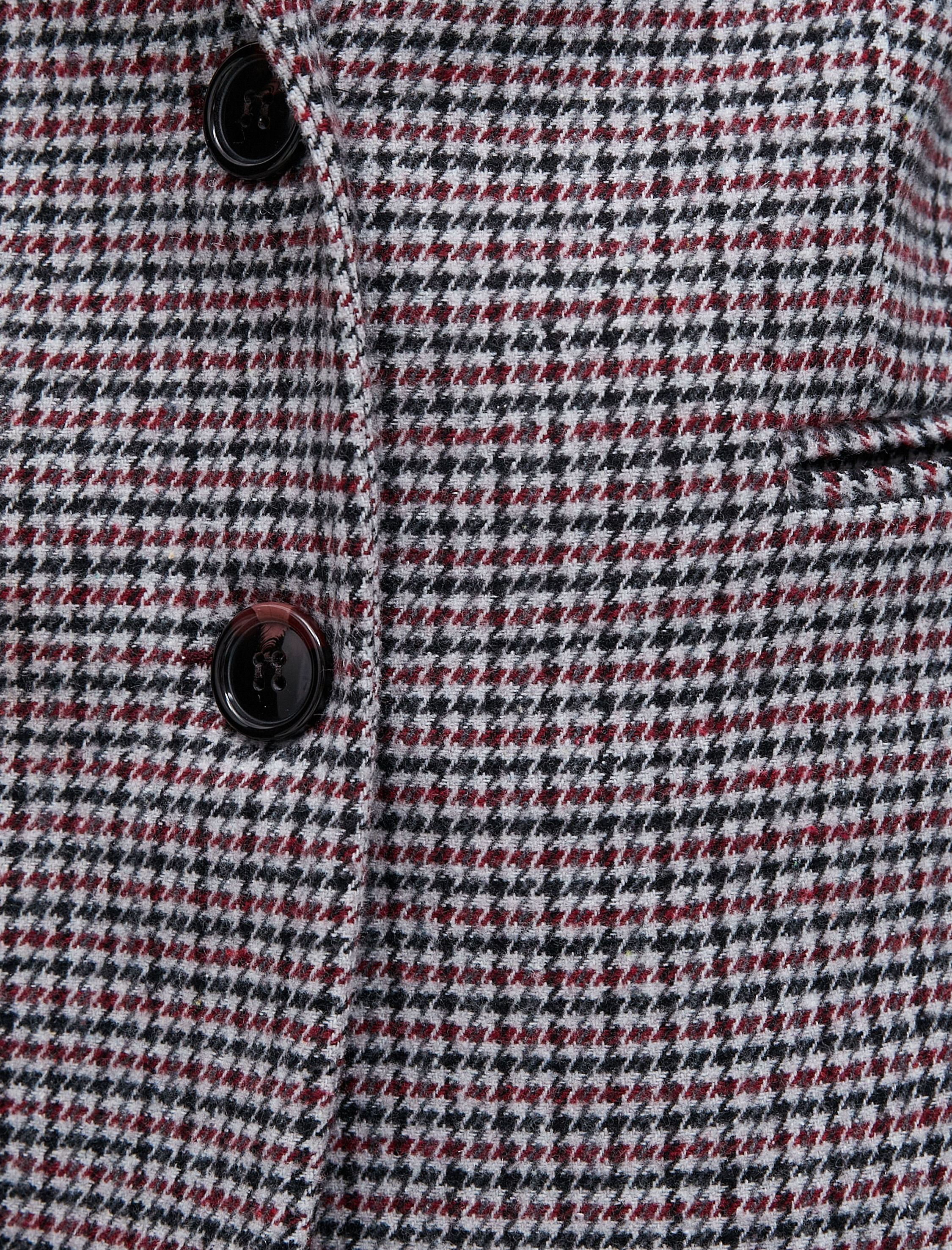   Blazer Ceket Cepli Çift Düğmeli